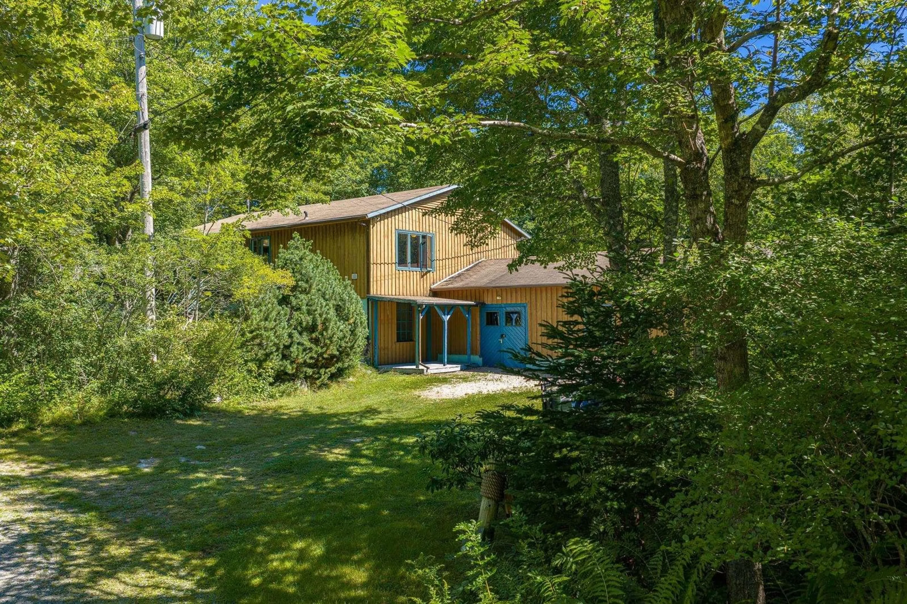 A pic from outside/outdoor area/front of a property/back of a property/a pic from drone, unknown for 10 River Rd, Port L'Hebert Nova Scotia B0T 1V0