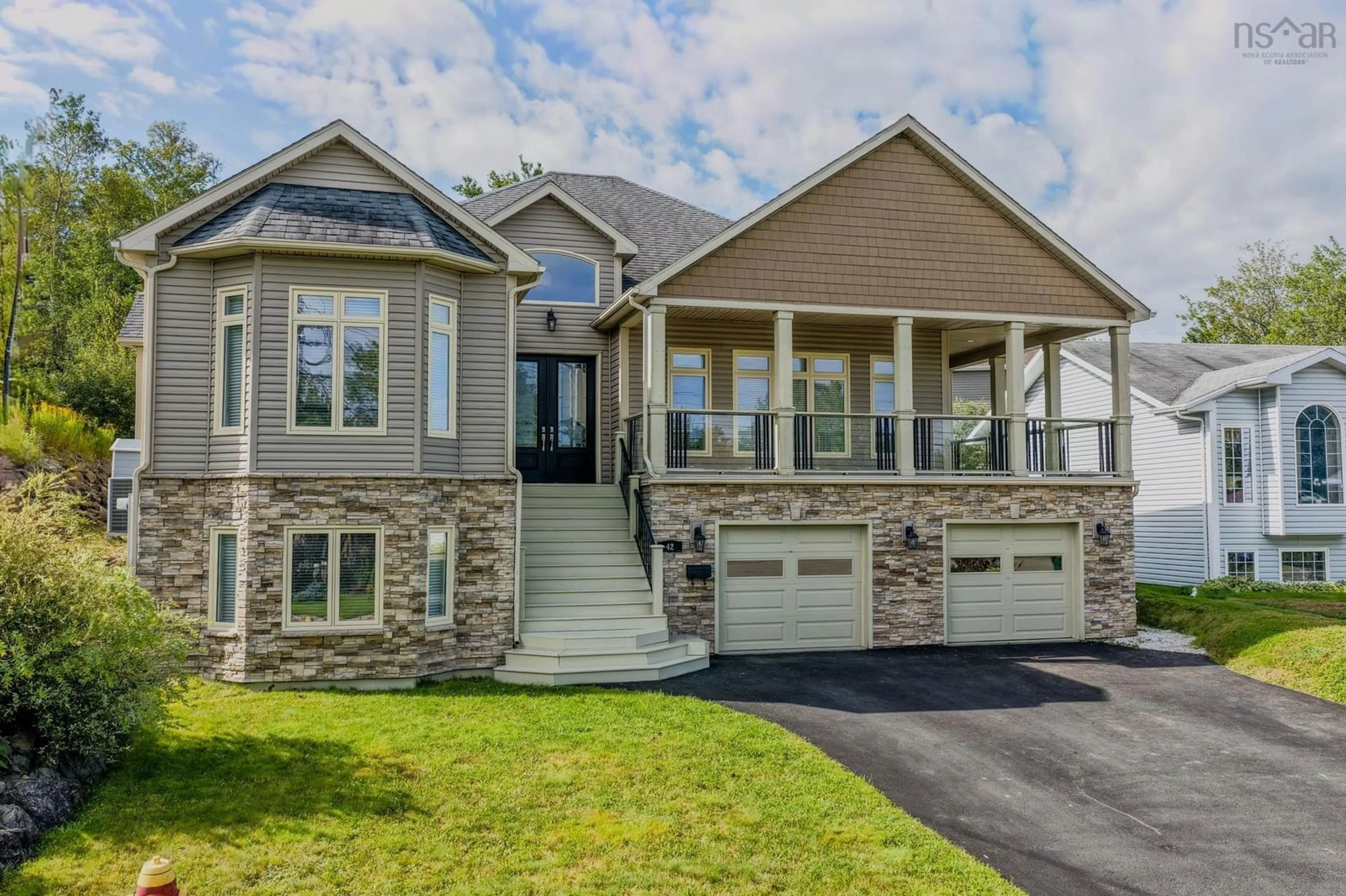 Home with vinyl exterior material, unknown for 42 Canso Dr, Sydney Nova Scotia B1P 7E5