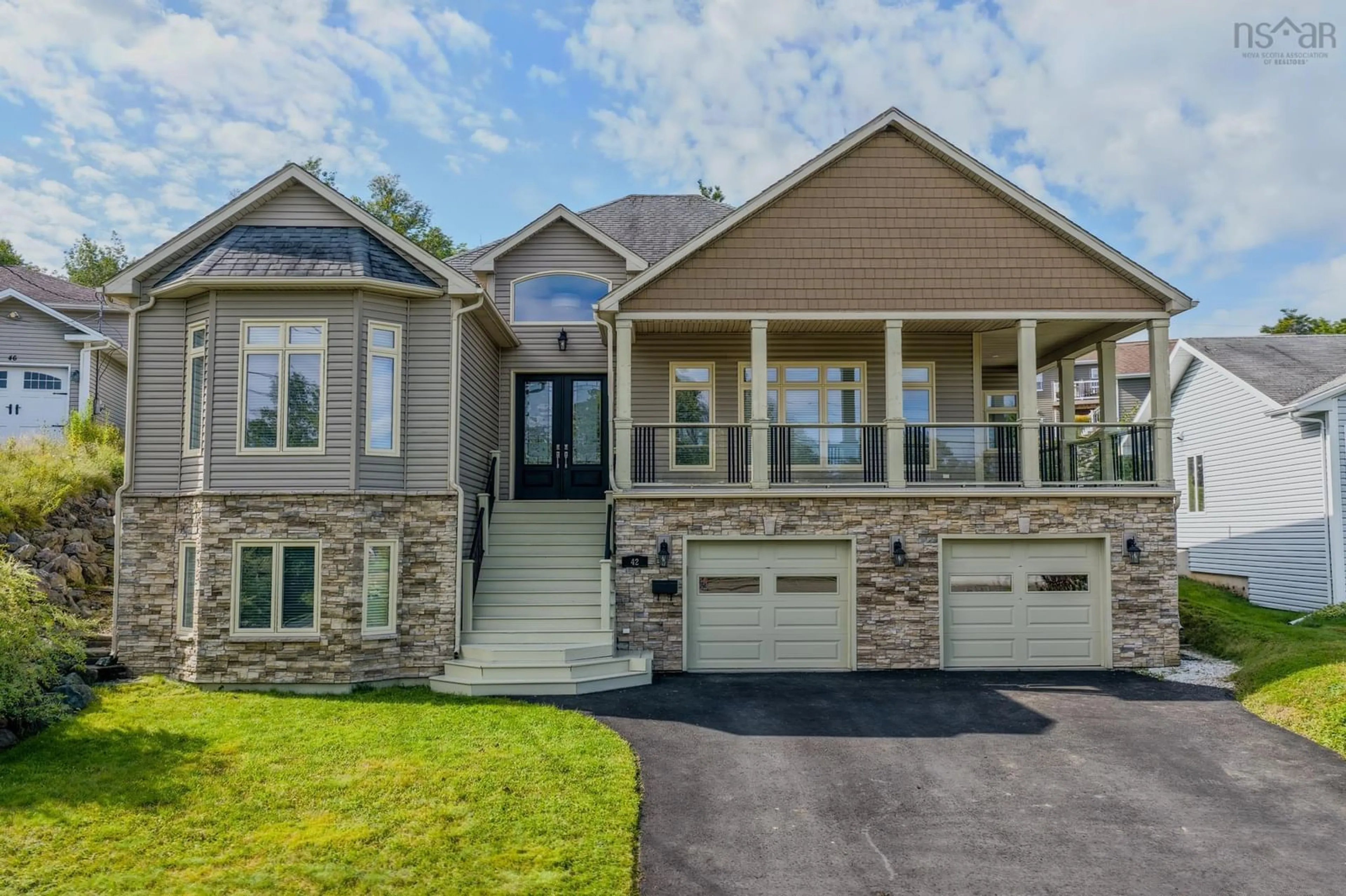 Home with brick exterior material, unknown for 42 Canso Dr, Sydney Nova Scotia B1P 7E5