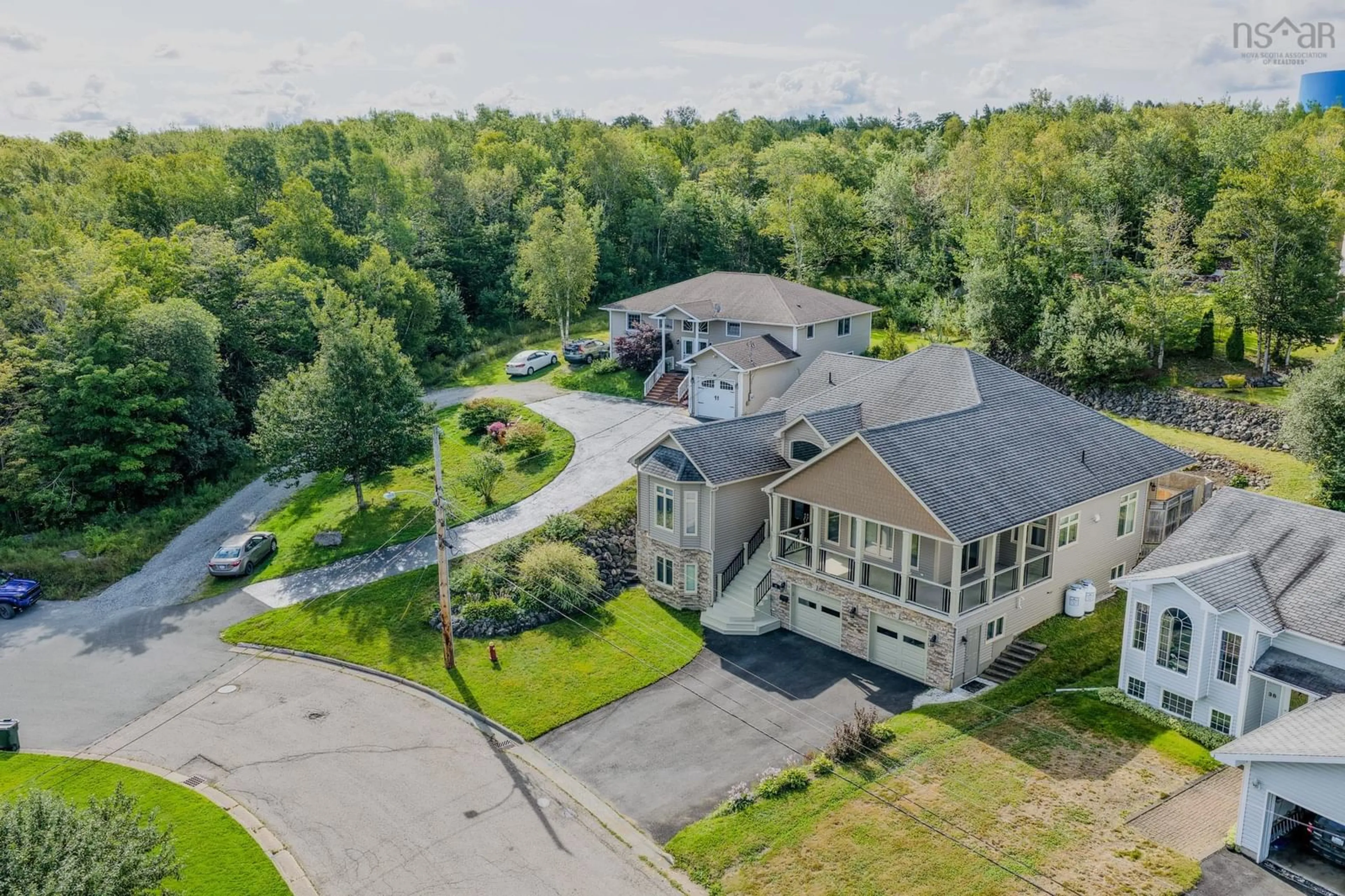 A pic from outside/outdoor area/front of a property/back of a property/a pic from drone, unknown for 42 Canso Dr, Sydney Nova Scotia B1P 7E5