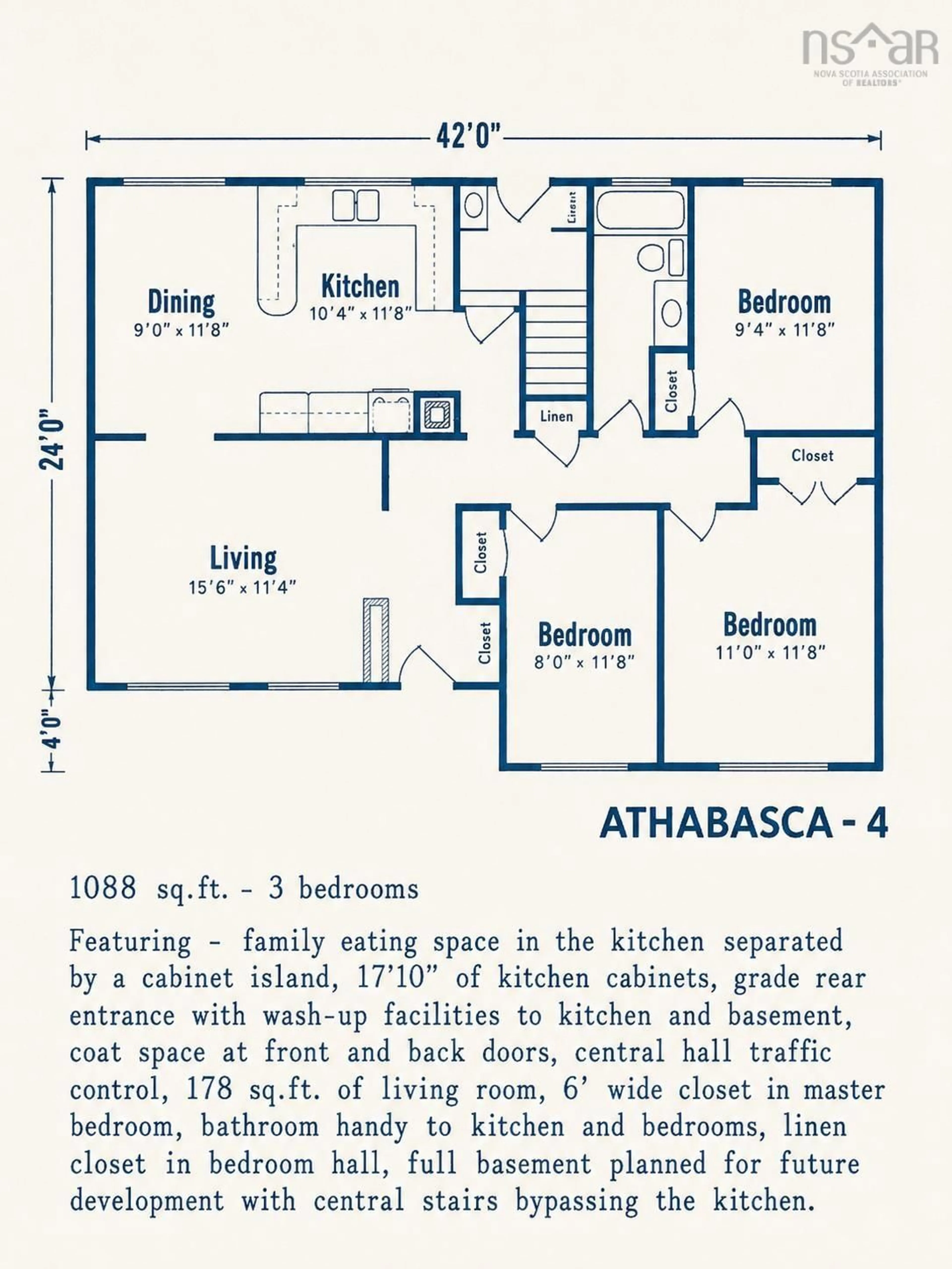 Floor plan for 73 King St, Yarmouth Nova Scotia B5A 2Y2