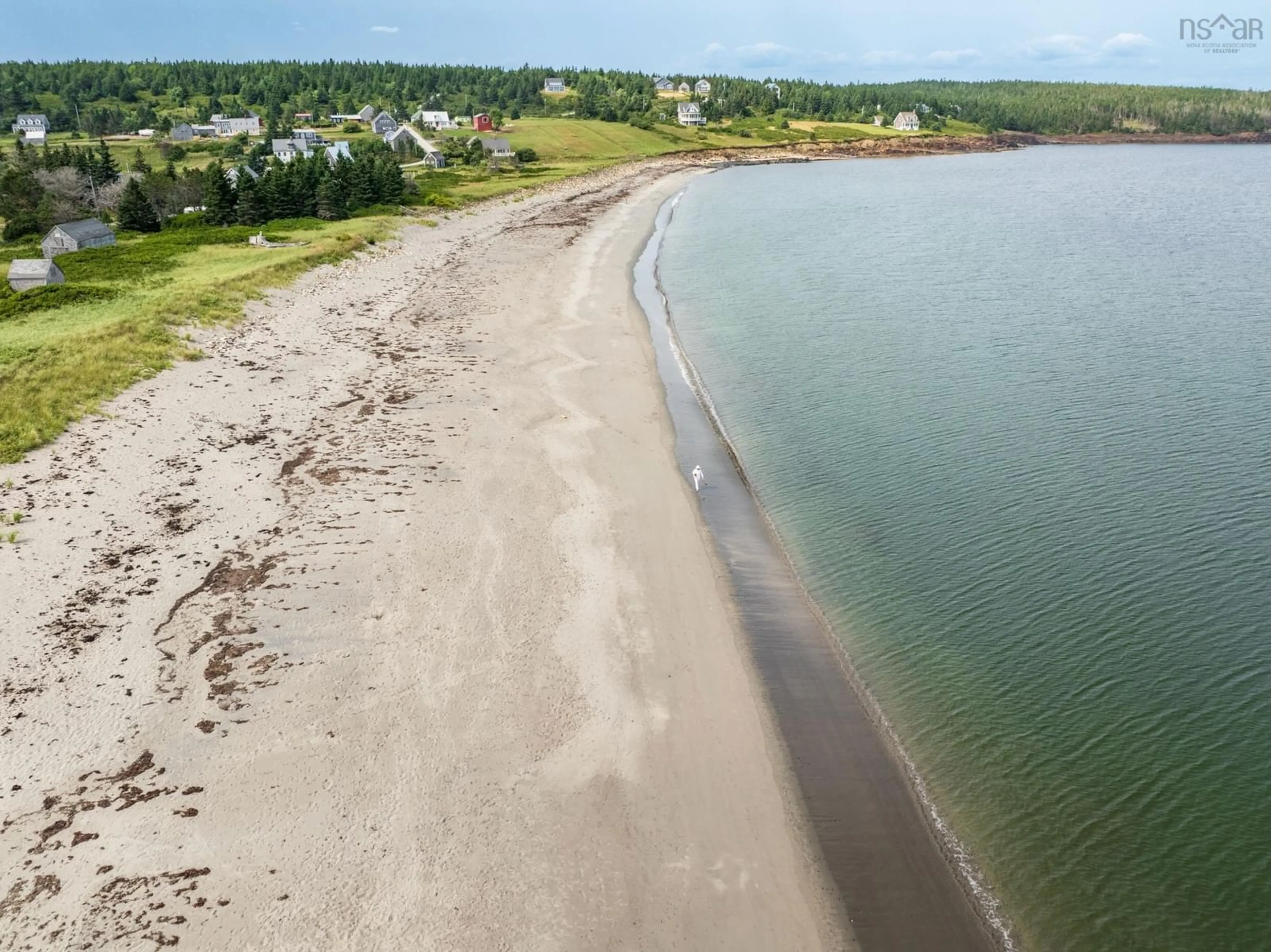 A pic from outside/outdoor area/front of a property/back of a property/a pic from drone, water/lake/river/ocean view for 989 Kingsburg Rd, Kingsburg Nova Scotia B0J 2X0