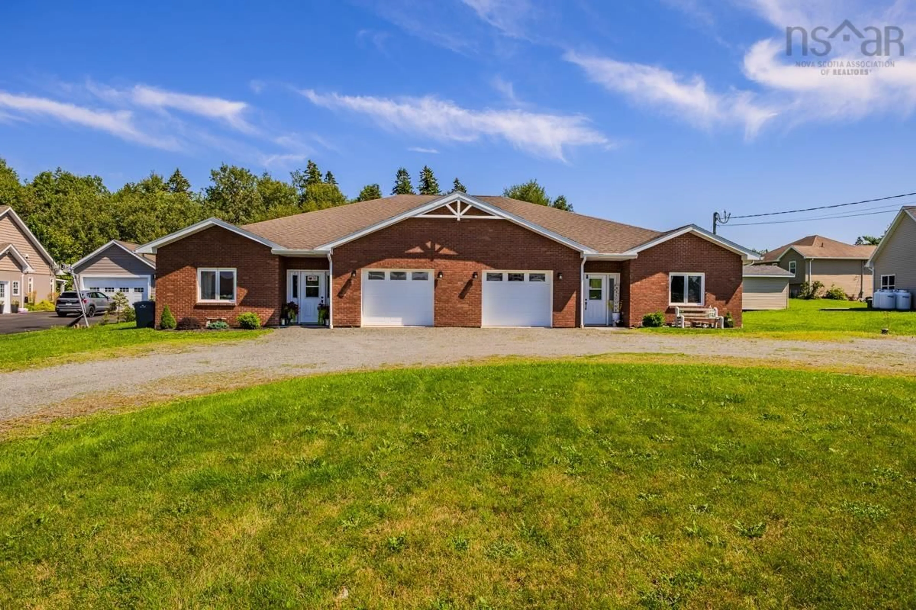 Home with brick exterior material, building for 144-146 Village Line Ave, Valley Nova Scotia B2N 0J3