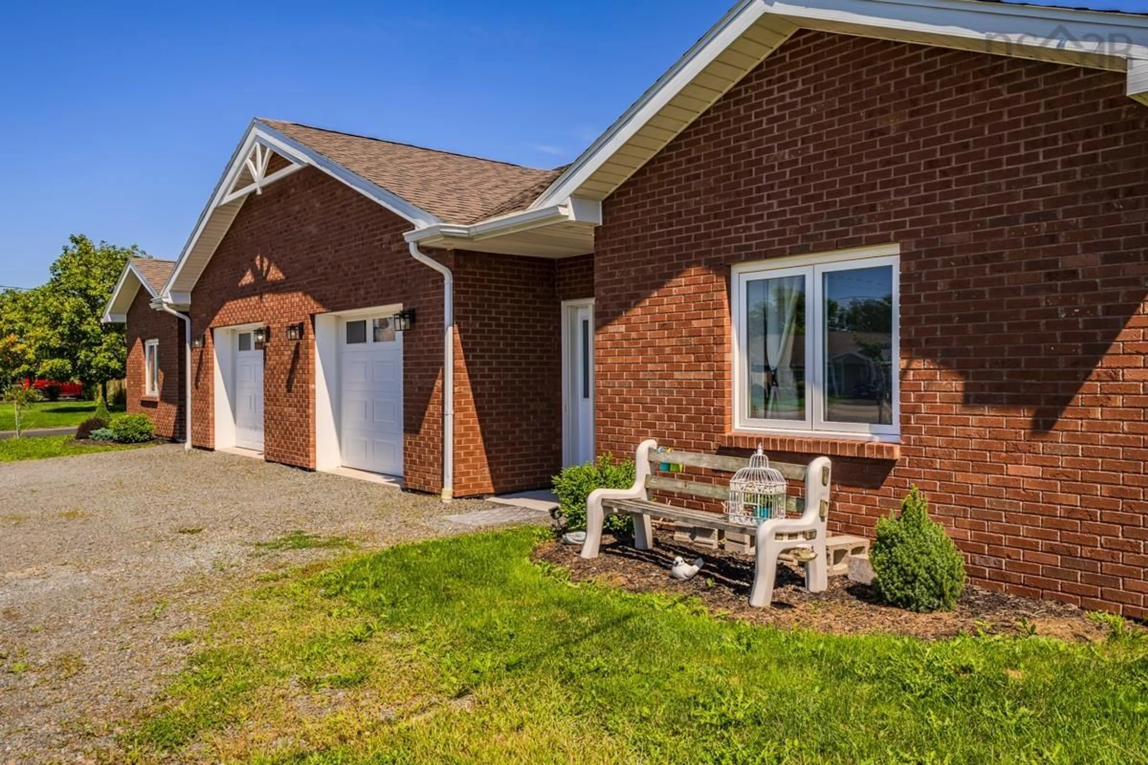 Home with brick exterior material, street for 144-146 Village Line Ave, Valley Nova Scotia B2N 0J3