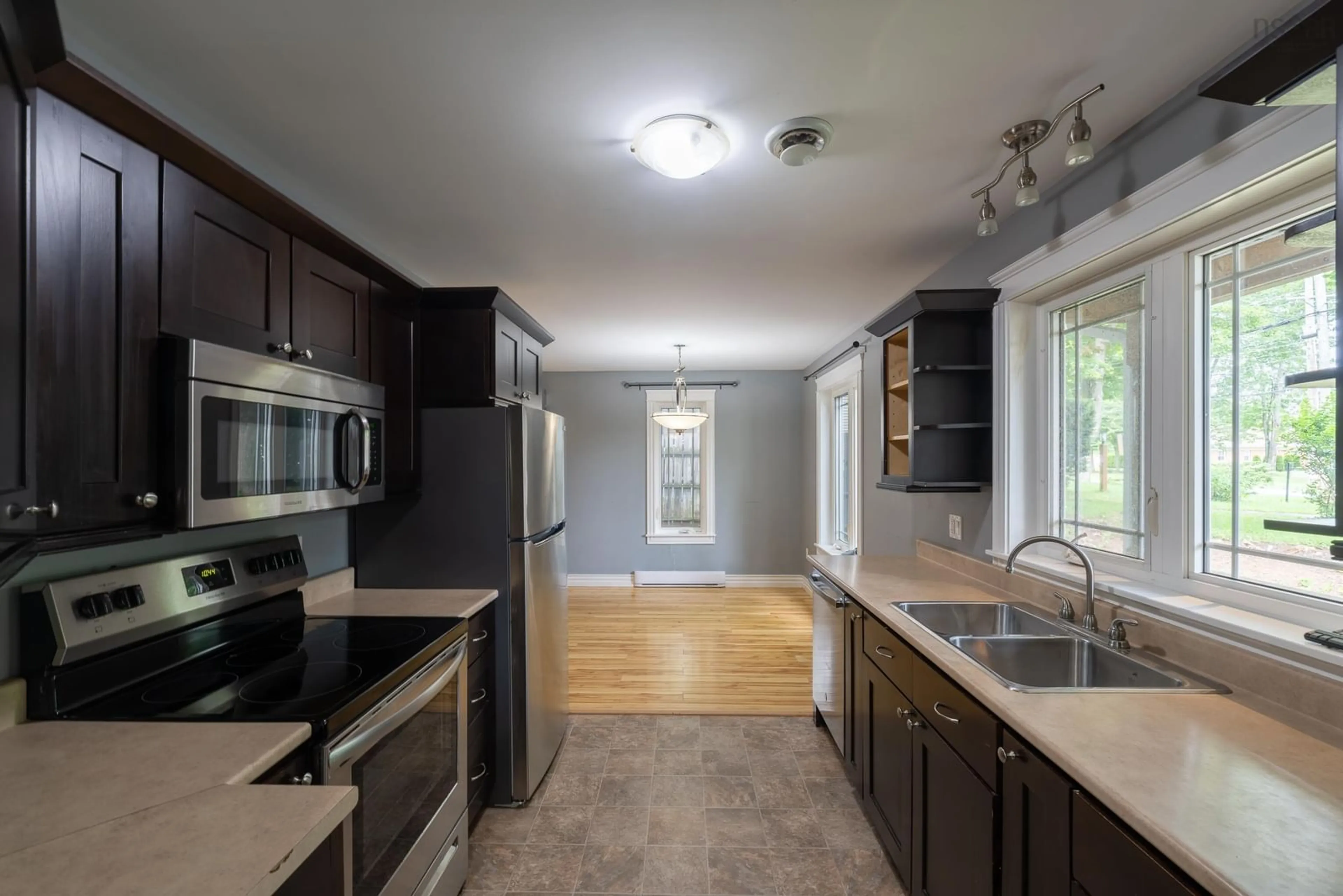 Open concept kitchen, unknown for 6032 Highway 1, Cambridge Nova Scotia B0P 1G0