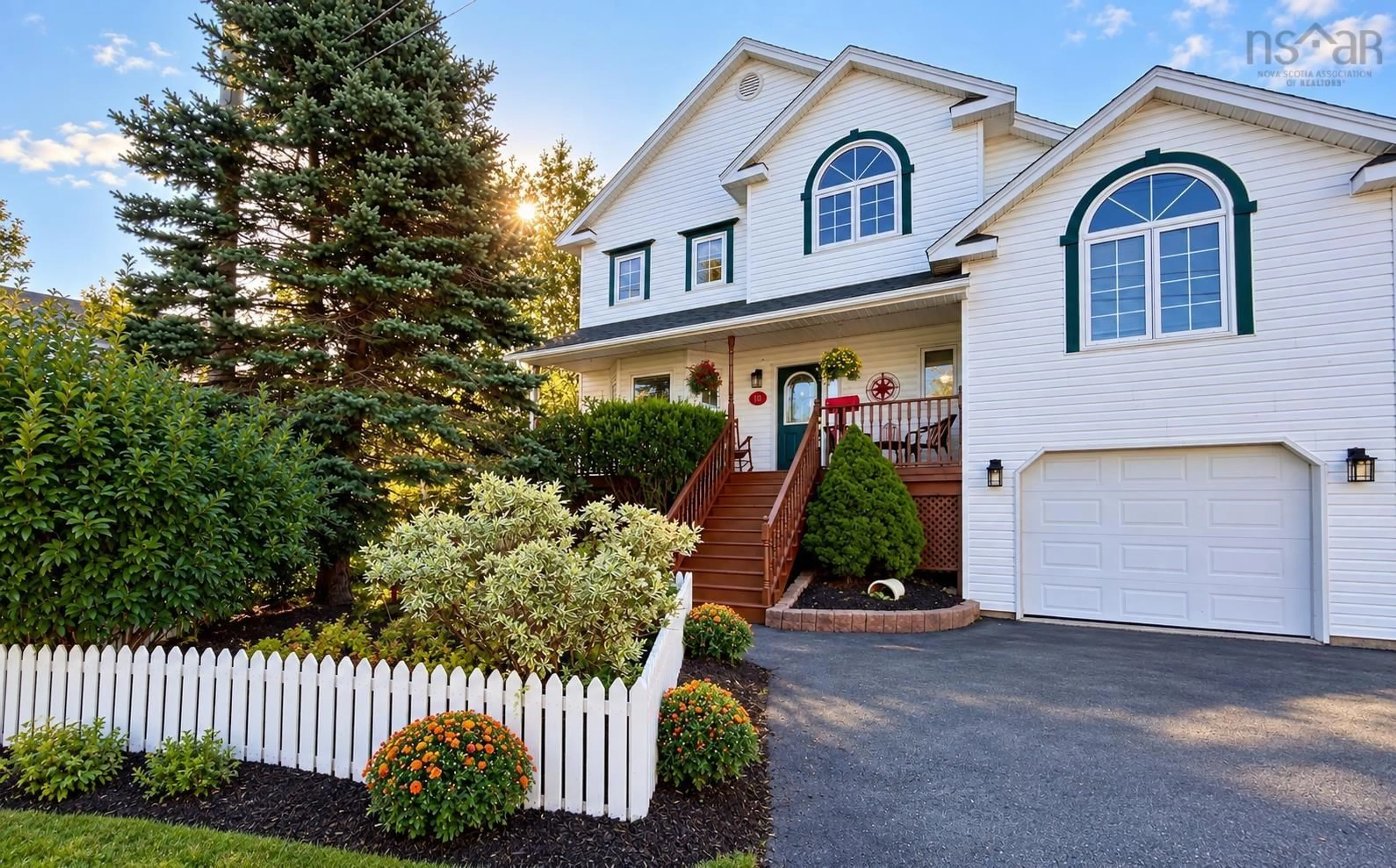 Home with vinyl exterior material, street for 10 Blanchard Cres, Bedford Nova Scotia B4A 4C5