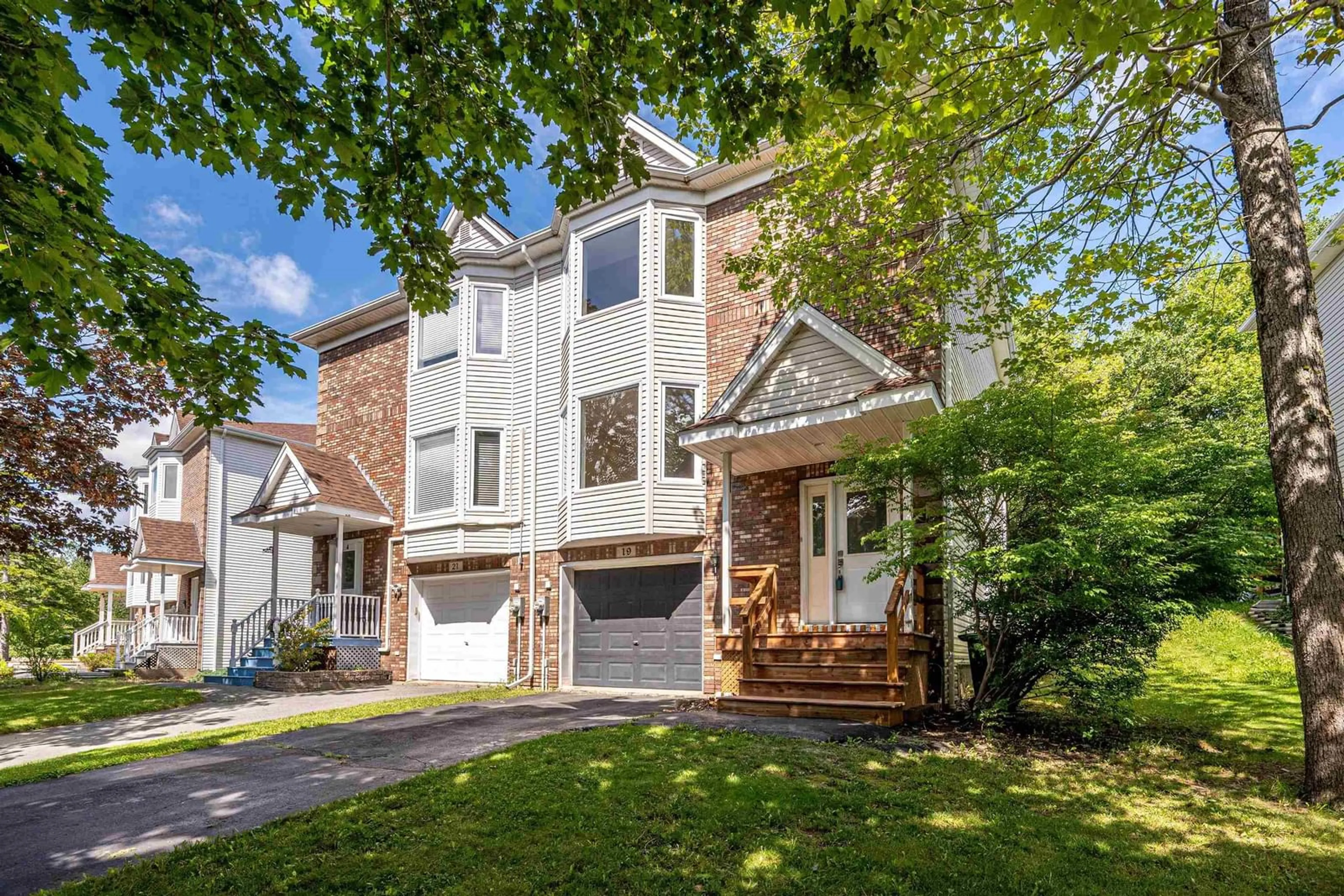 Home with brick exterior material, street for 19 Remington Crt, Halifax Nova Scotia B3M 3Y6