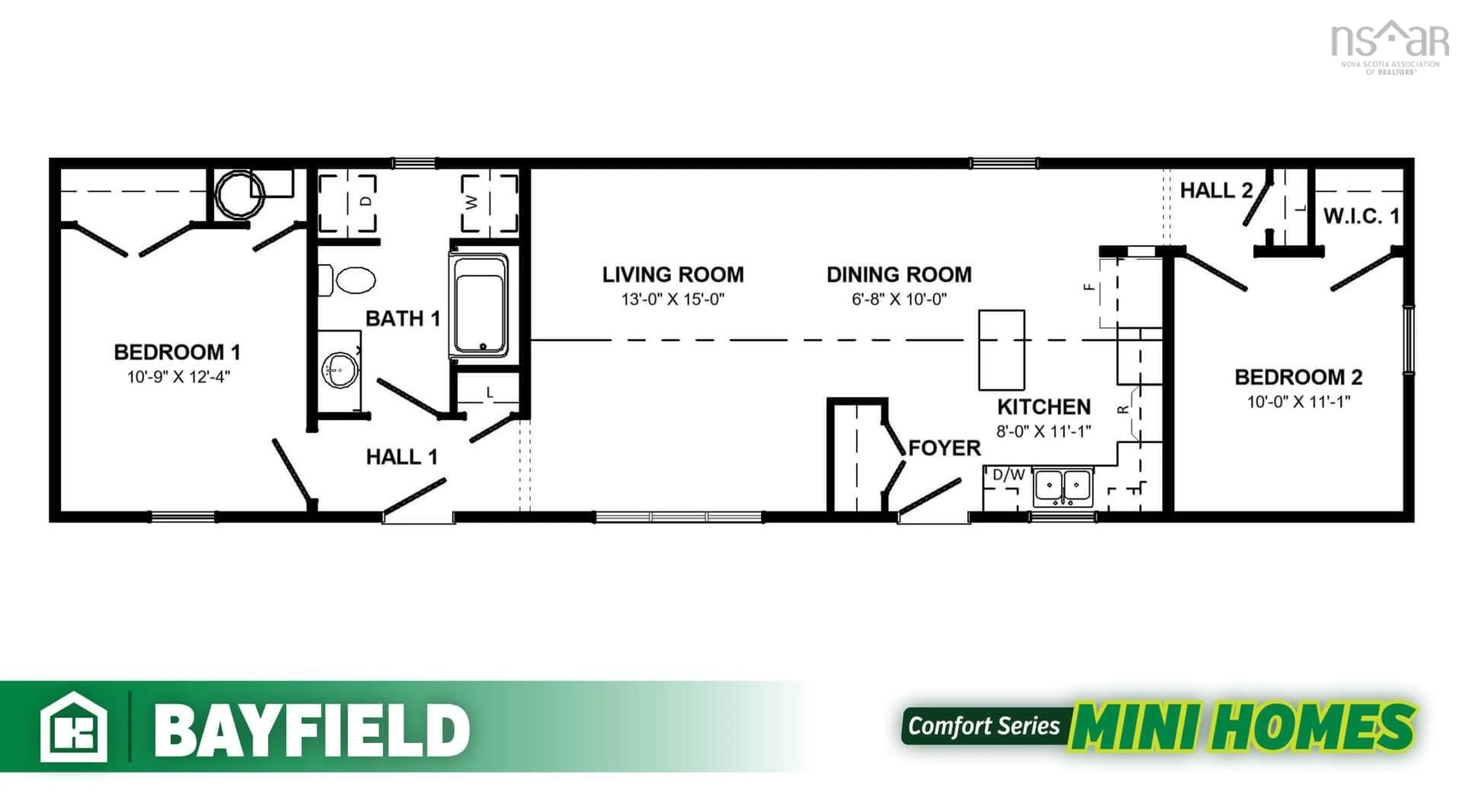 Floor plan for 55 Ben Johnson Lane, Timberlea Nova Scotia B3T 1K9