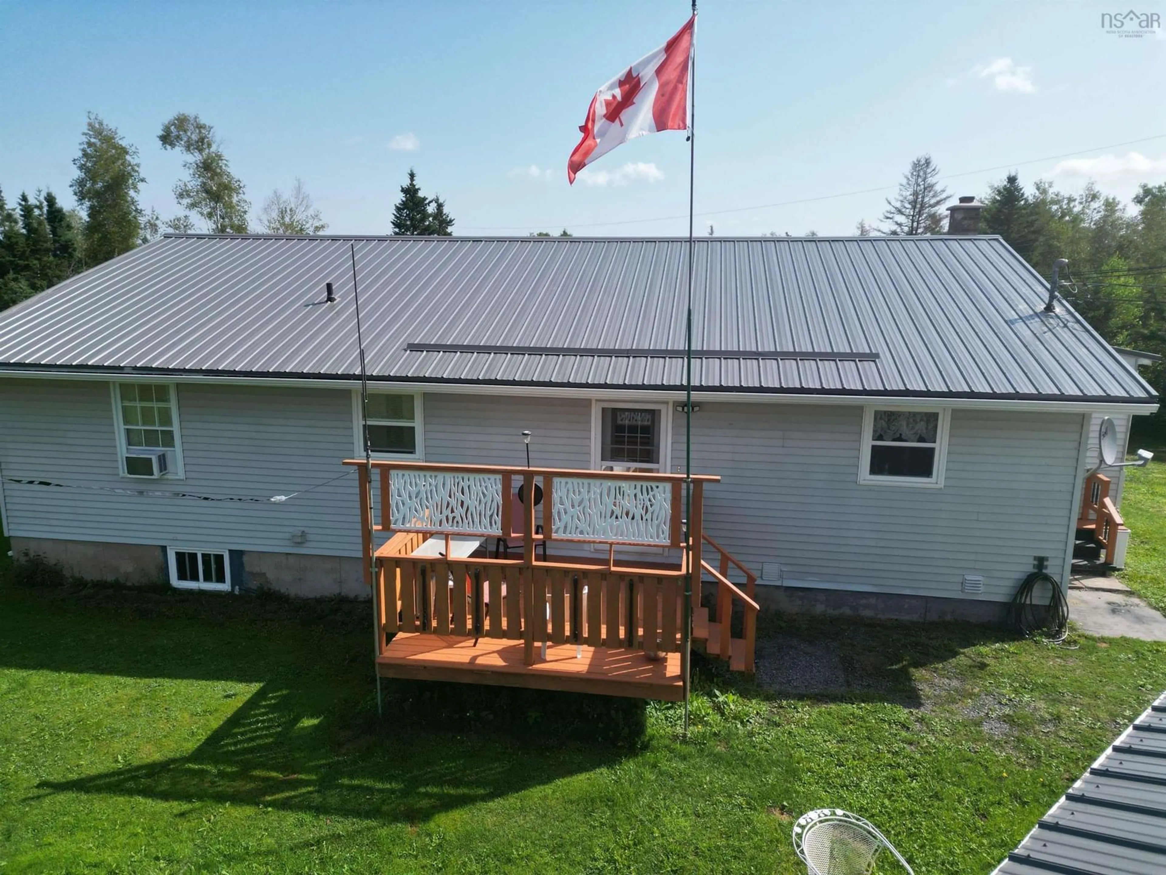 A pic from outside/outdoor area/front of a property/back of a property/a pic from drone, unknown for 60 Pleasant Dr, Lyons Brook Nova Scotia B0K 1H0