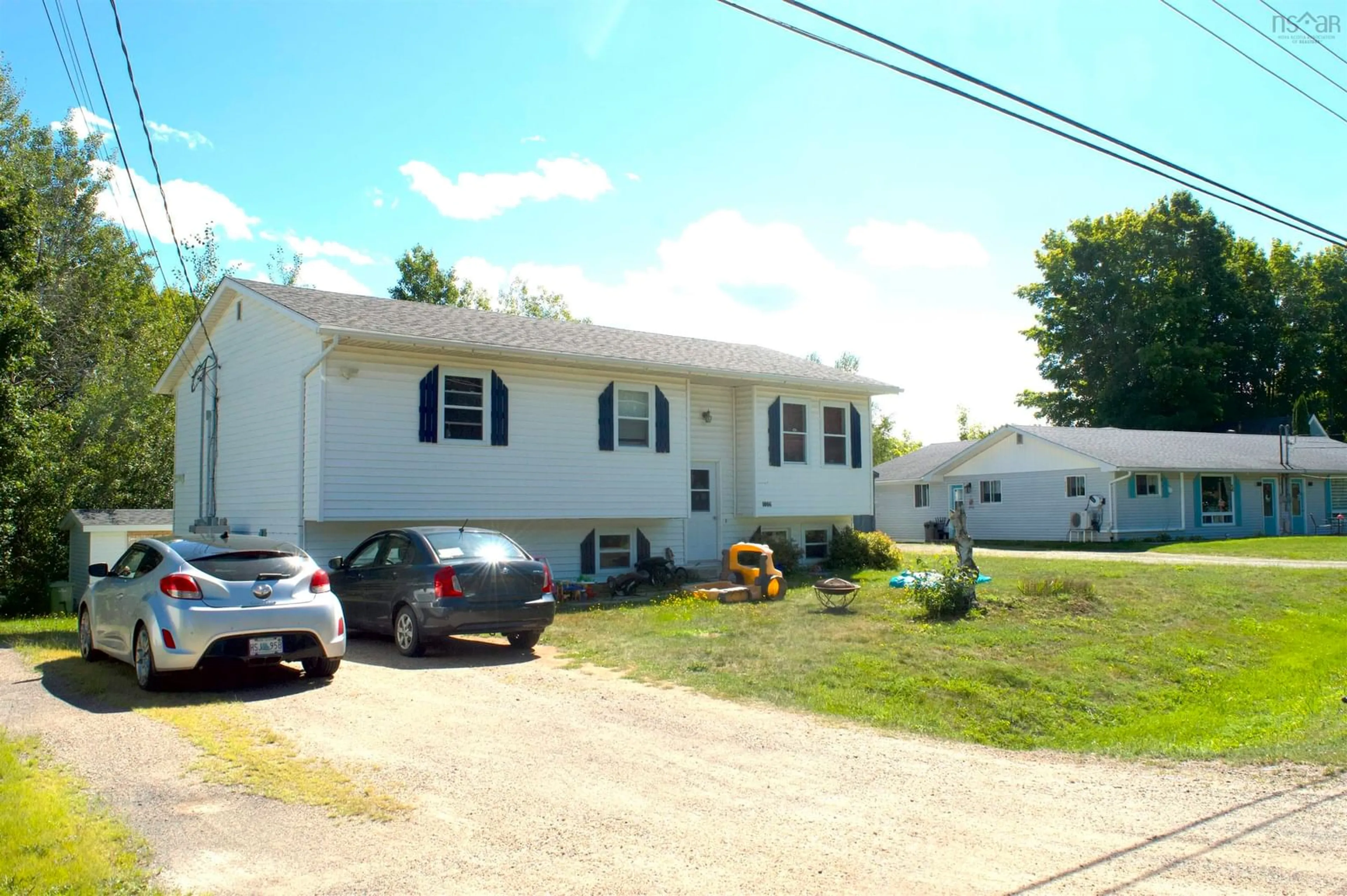Home with vinyl exterior material, street for 1086 Morse Lane, Centreville Nova Scotia B4N 3V9