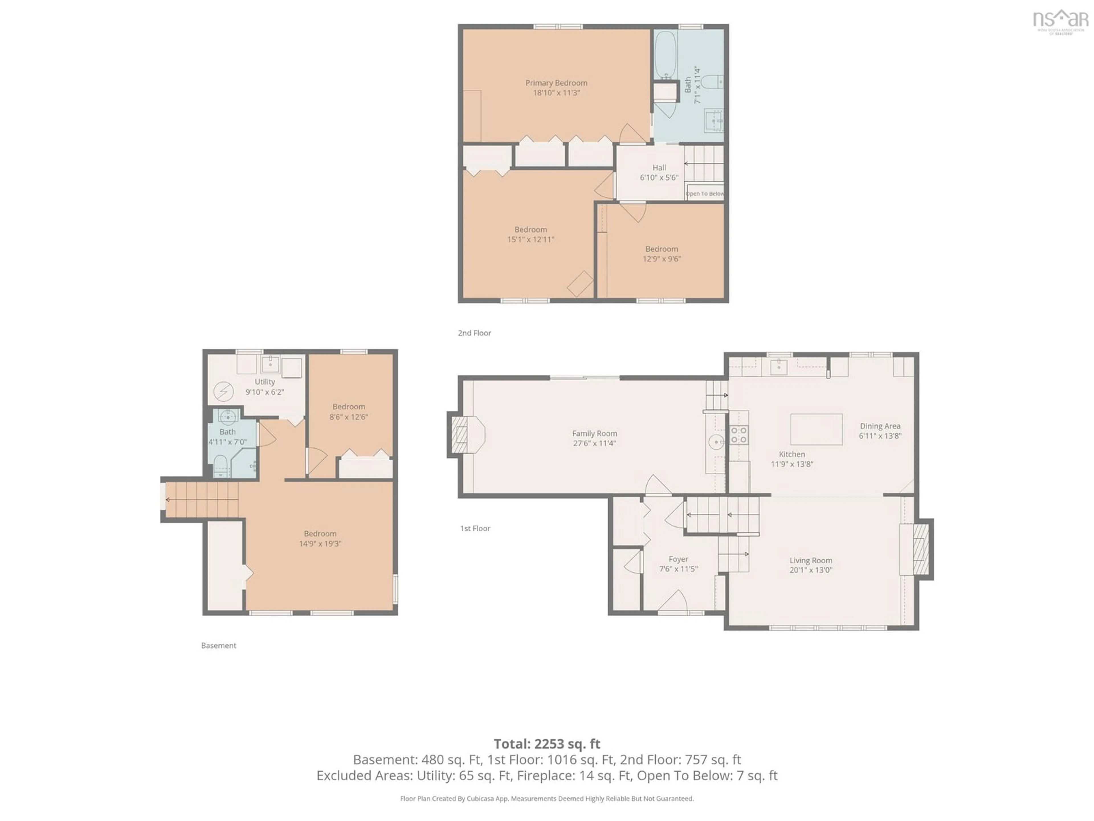 Floor plan for 4 Maple Cres, Lantz Nova Scotia B2S 1W8