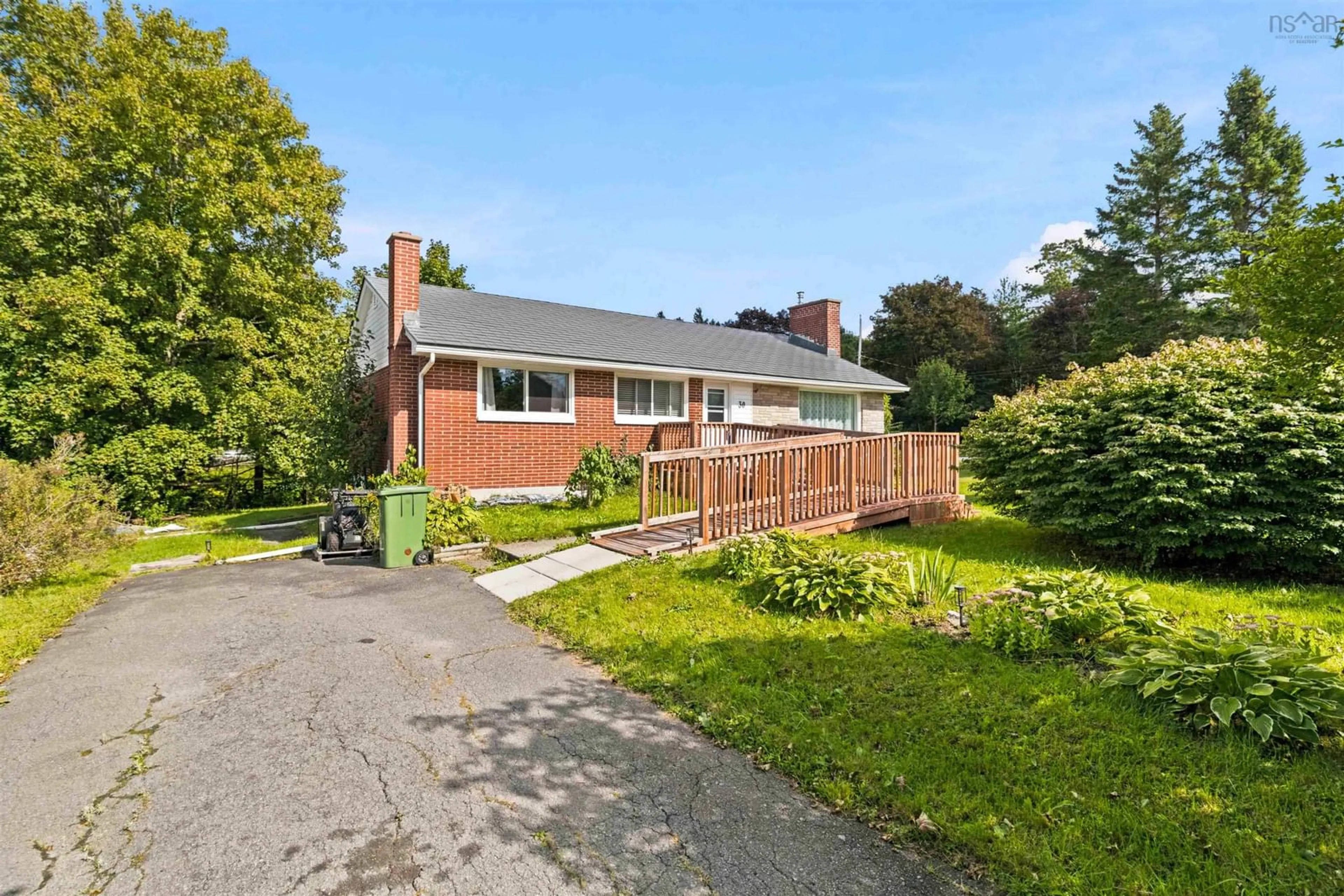 A pic from outside/outdoor area/front of a property/back of a property/a pic from drone, street for 30 Memorial Dr, Westphal Nova Scotia B3W 3P1