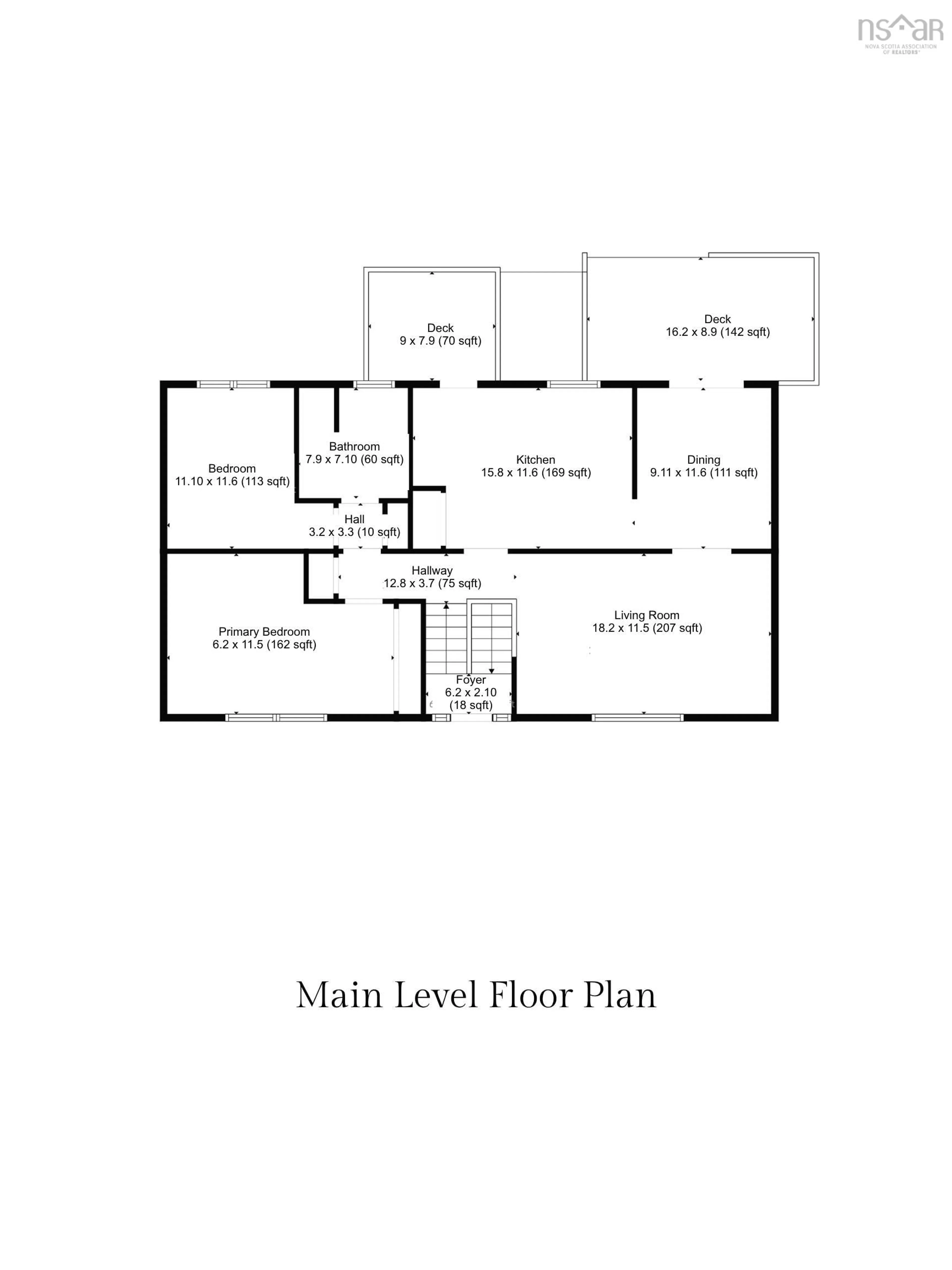 Floor plan for 1171 Old Sambro Rd, Harrietsfield Nova Scotia B3V 1B2