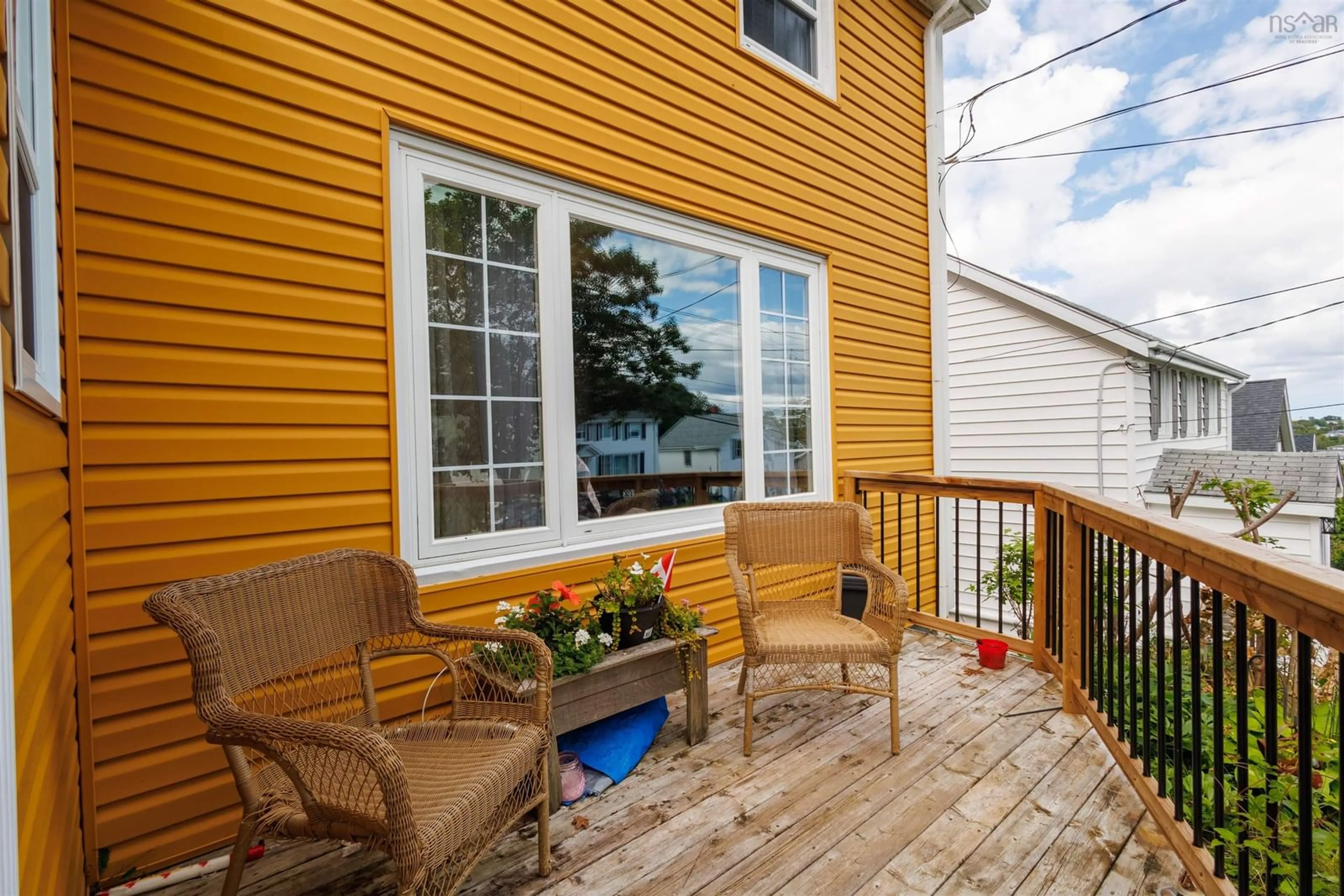 Patio, water/lake/river/ocean view for 87 Harold St, Sydney Nova Scotia B1P 3M2