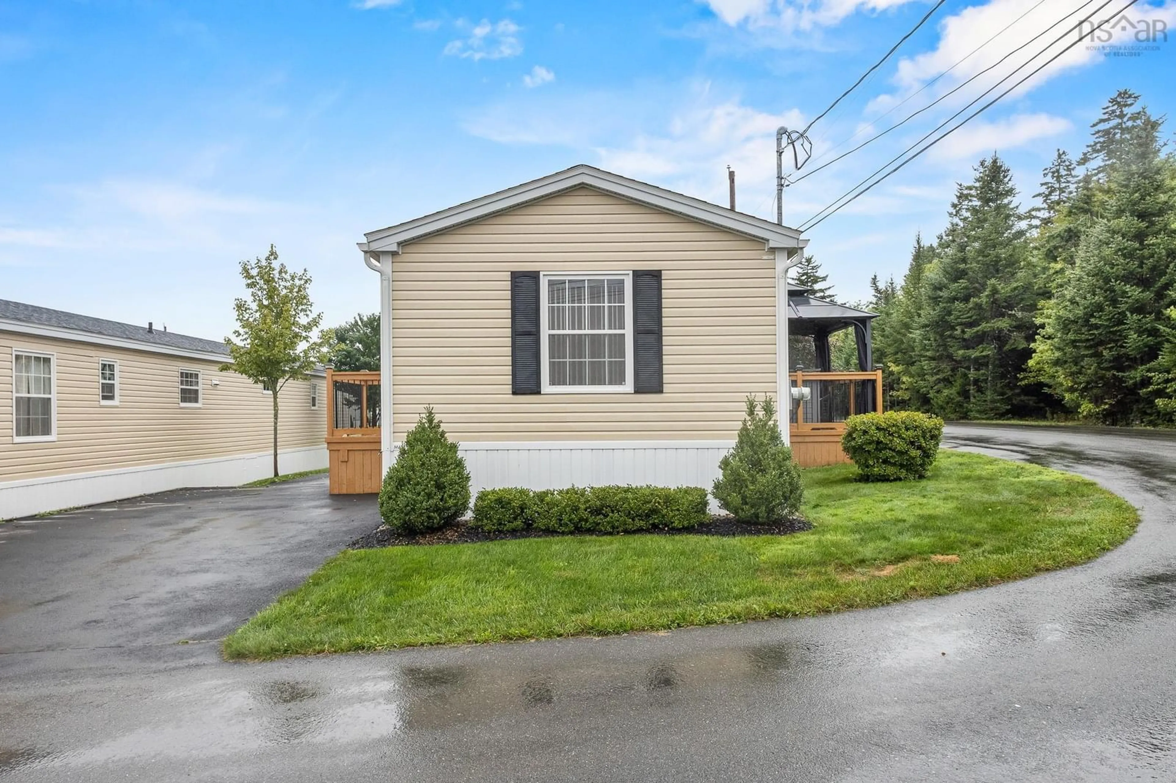 Home with vinyl exterior material, street for 37 Third St, Lucasville Nova Scotia B4B 1R1