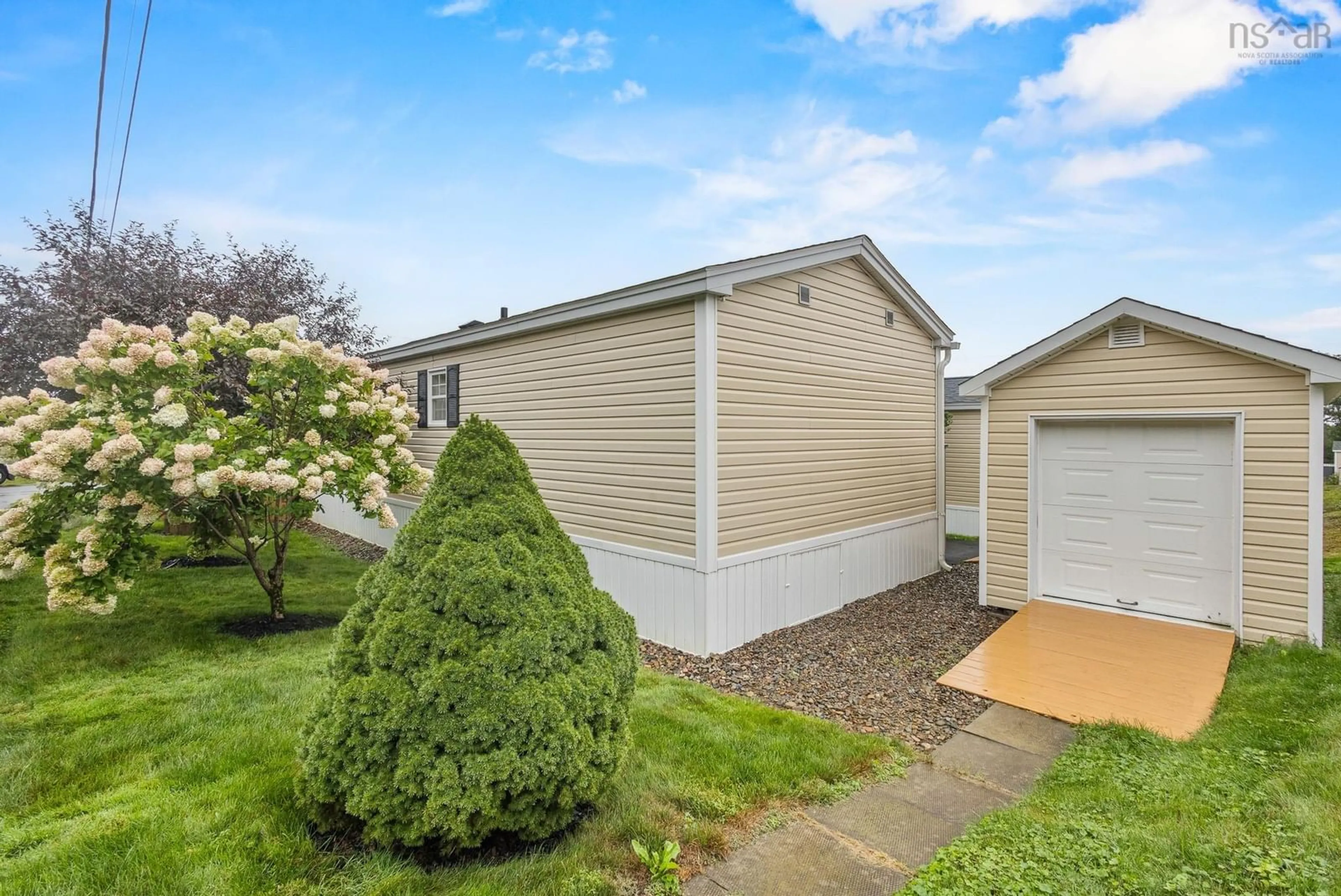 Home with vinyl exterior material, street for 37 Third St, Lucasville Nova Scotia B4B 1R1