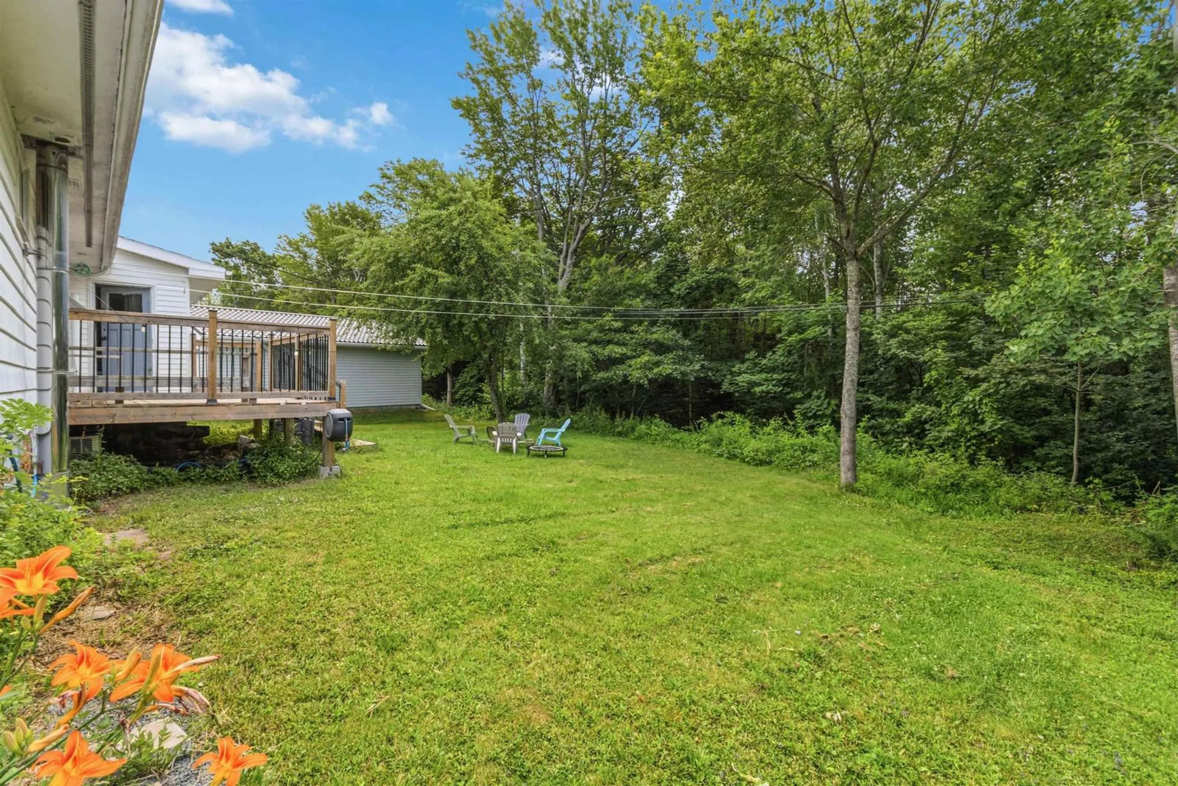 Patio, water/lake/river/ocean view for 72 Beaumont Dr, Lower Sackville Nova Scotia B4C 1V6