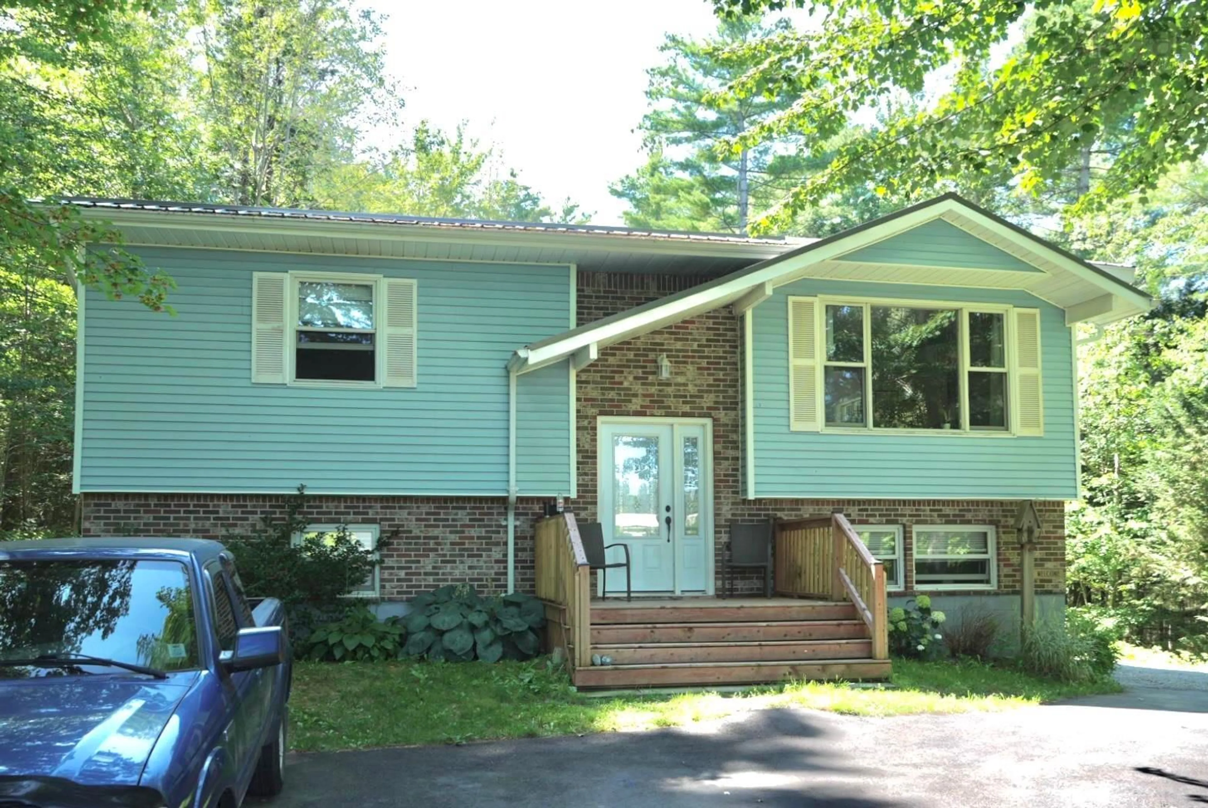 Home with vinyl exterior material, street for 399 Bentley Rd, Rockland Nova Scotia B0P 1E0