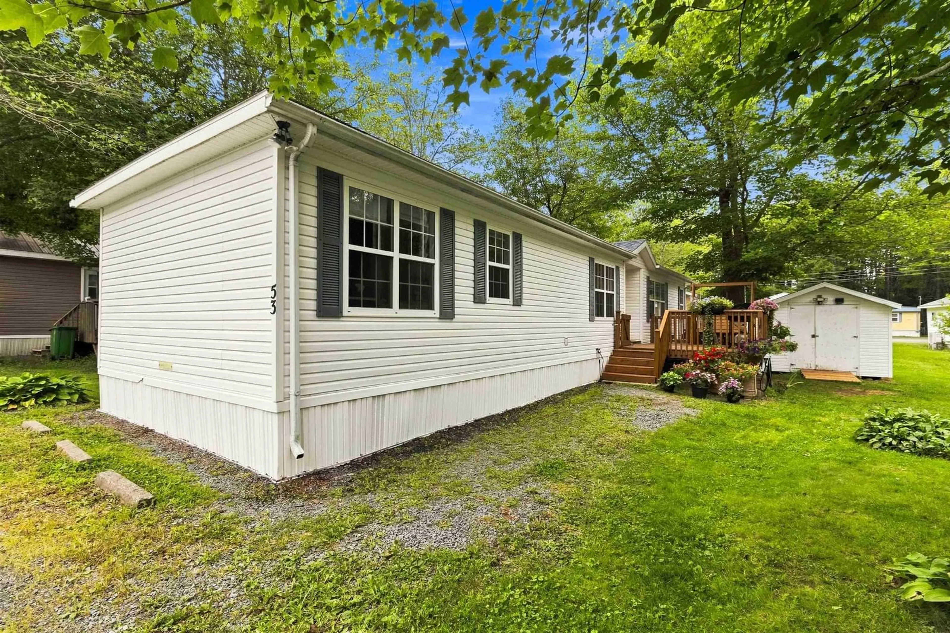 Home with vinyl exterior material, unknown for 53 Water St, Wileville Nova Scotia B4V 5K1