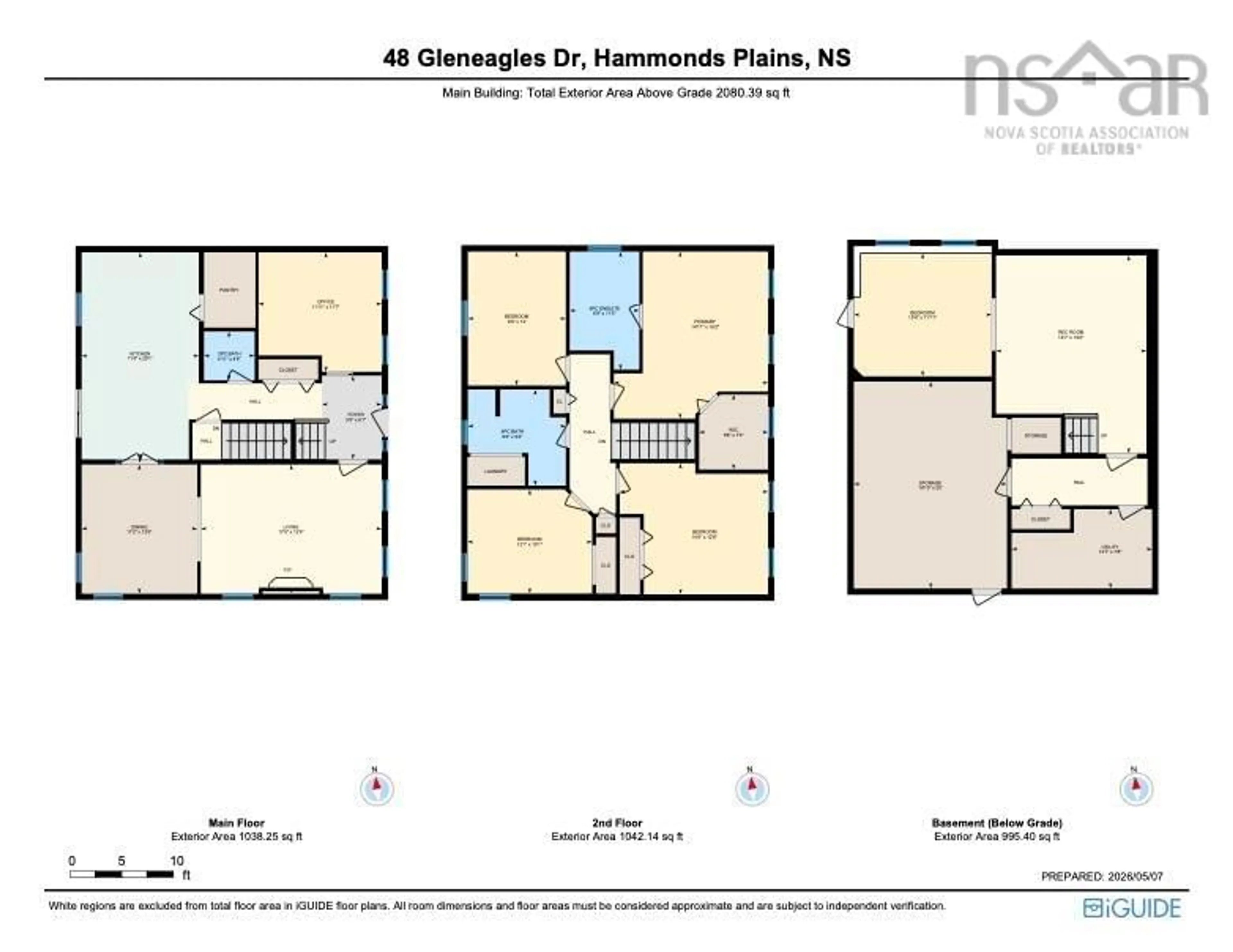 Floor plan for 48 Gleneagles Dr, Hammonds Plains Nova Scotia B4B 1V8