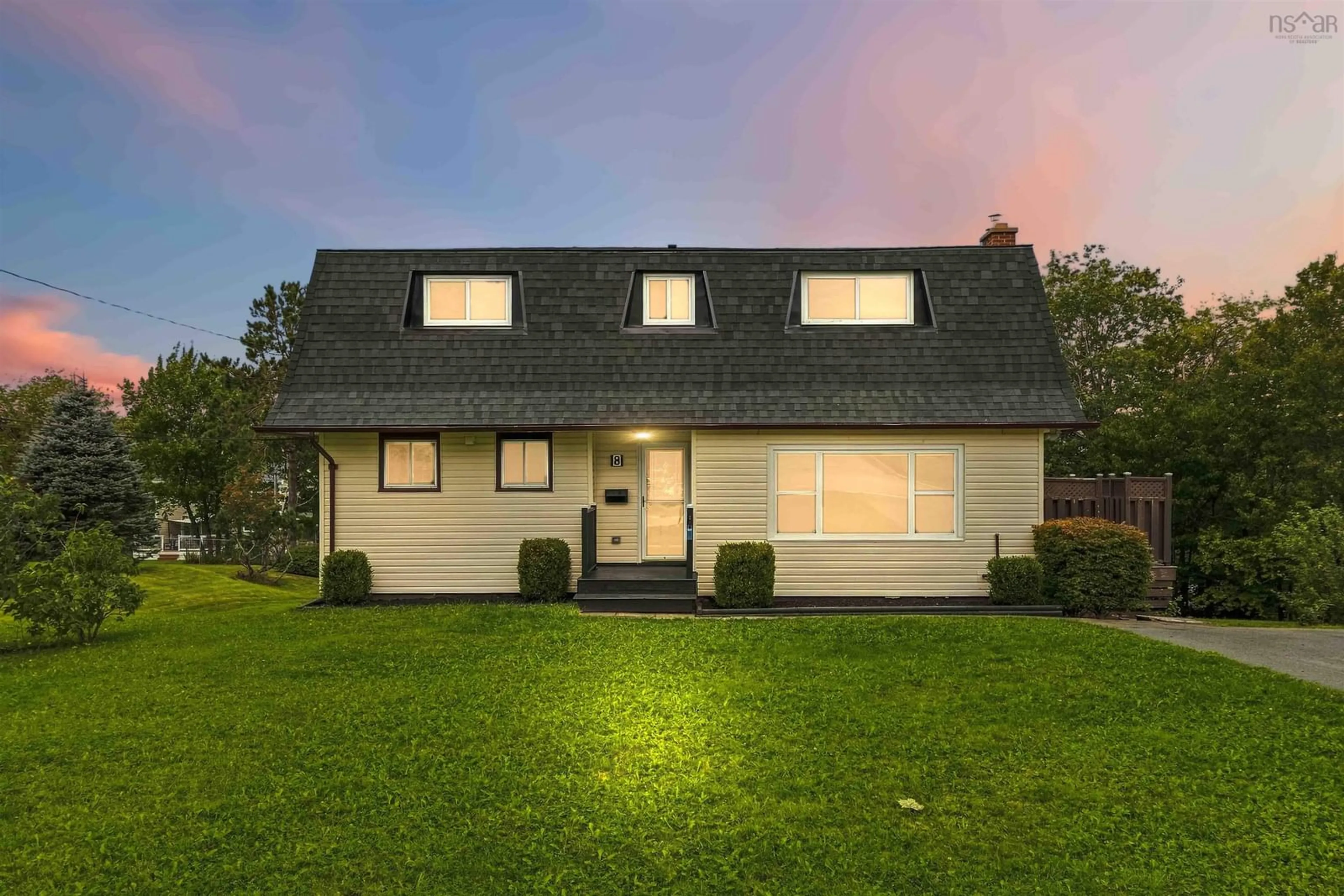 Home with vinyl exterior material, street for 8 Auburn Dr, Westphal Nova Scotia B2W 3S6