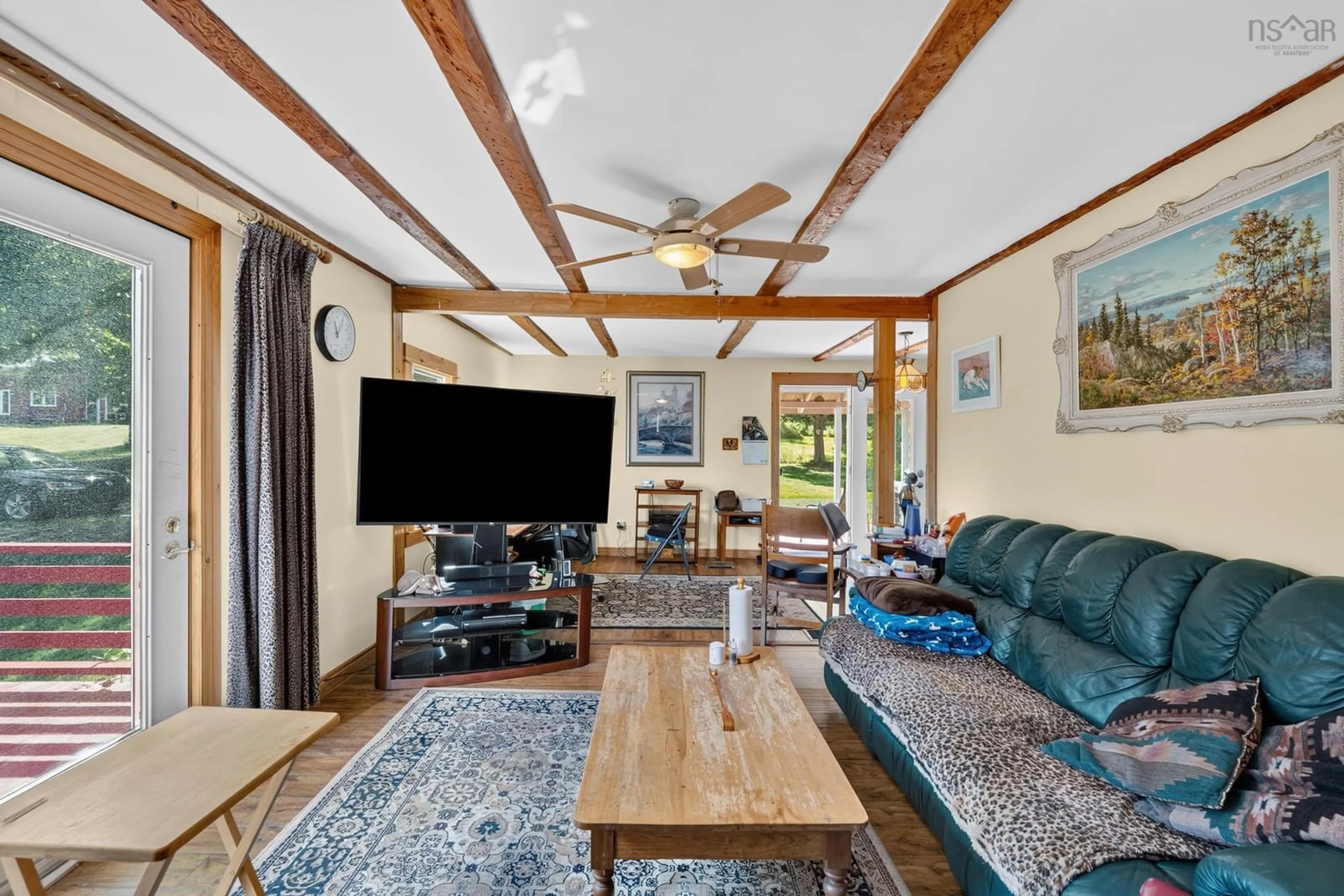 Living room with furniture, unknown for 8512 St Croix Cove Road, Hampton Nova Scotia B0S 1L0