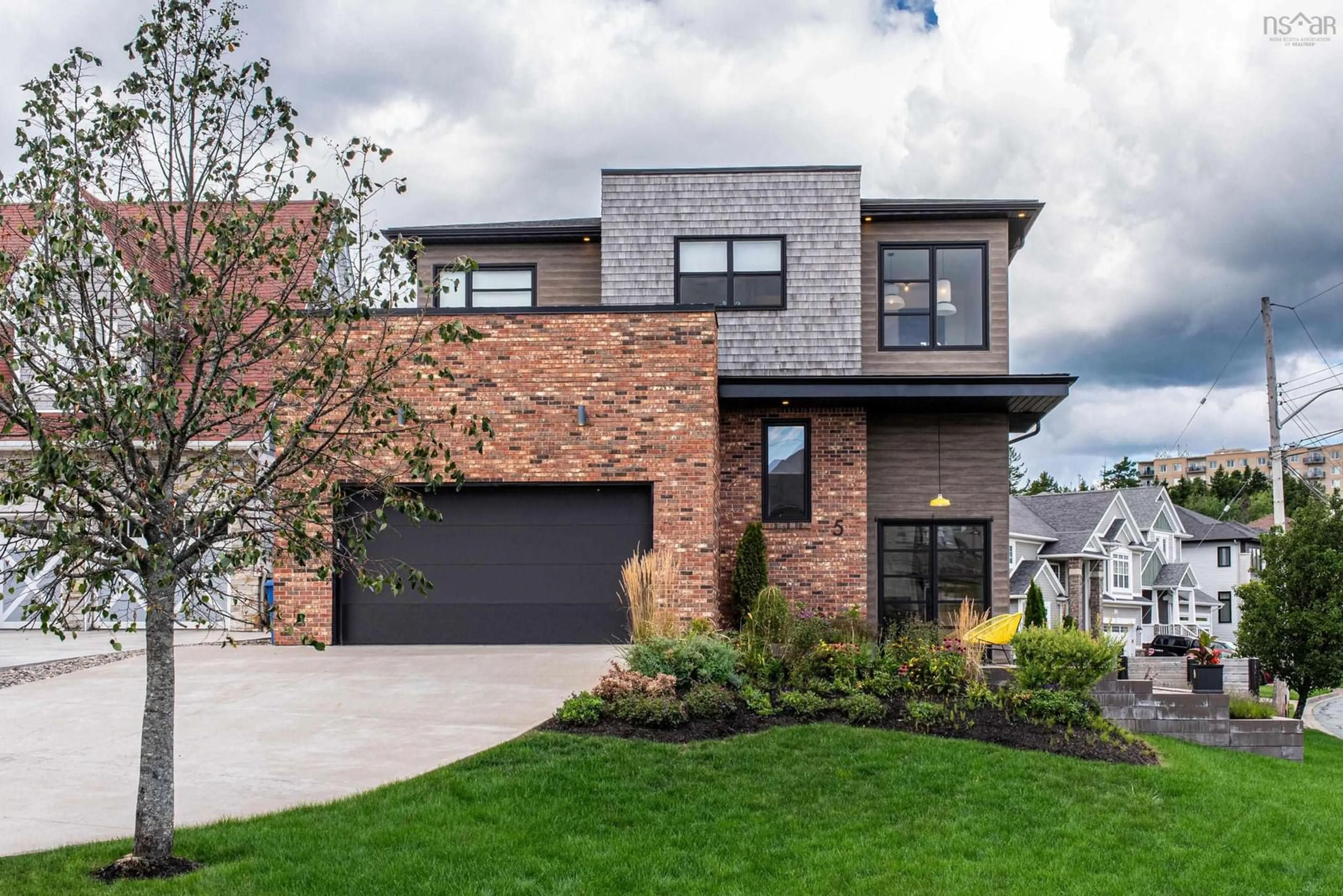 Home with brick exterior material, street for 5 Lauderdale Crt, Halifax Nova Scotia B3S 0C8
