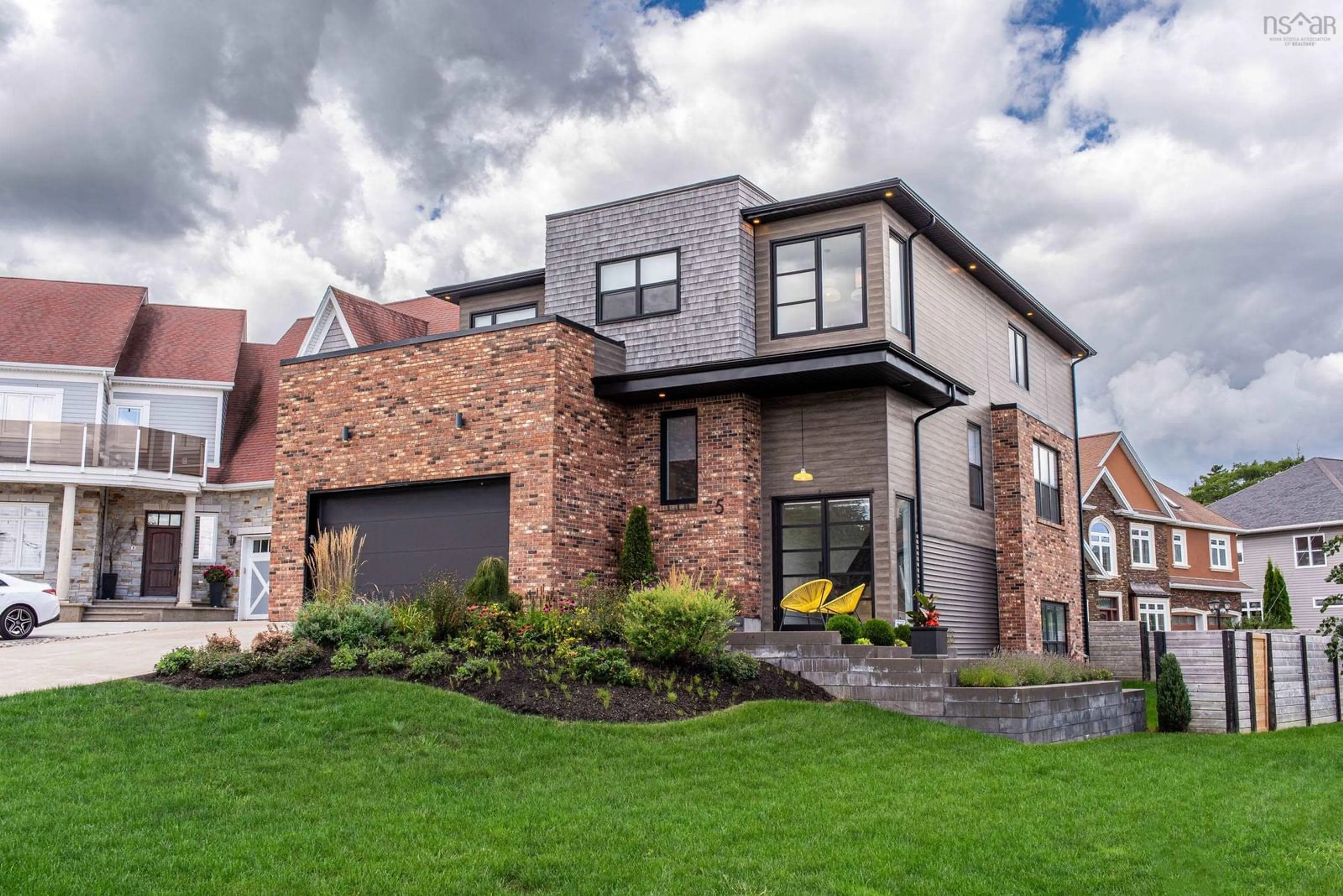 Home with brick exterior material, street for 5 Lauderdale Crt, Halifax Nova Scotia B3S 0C8