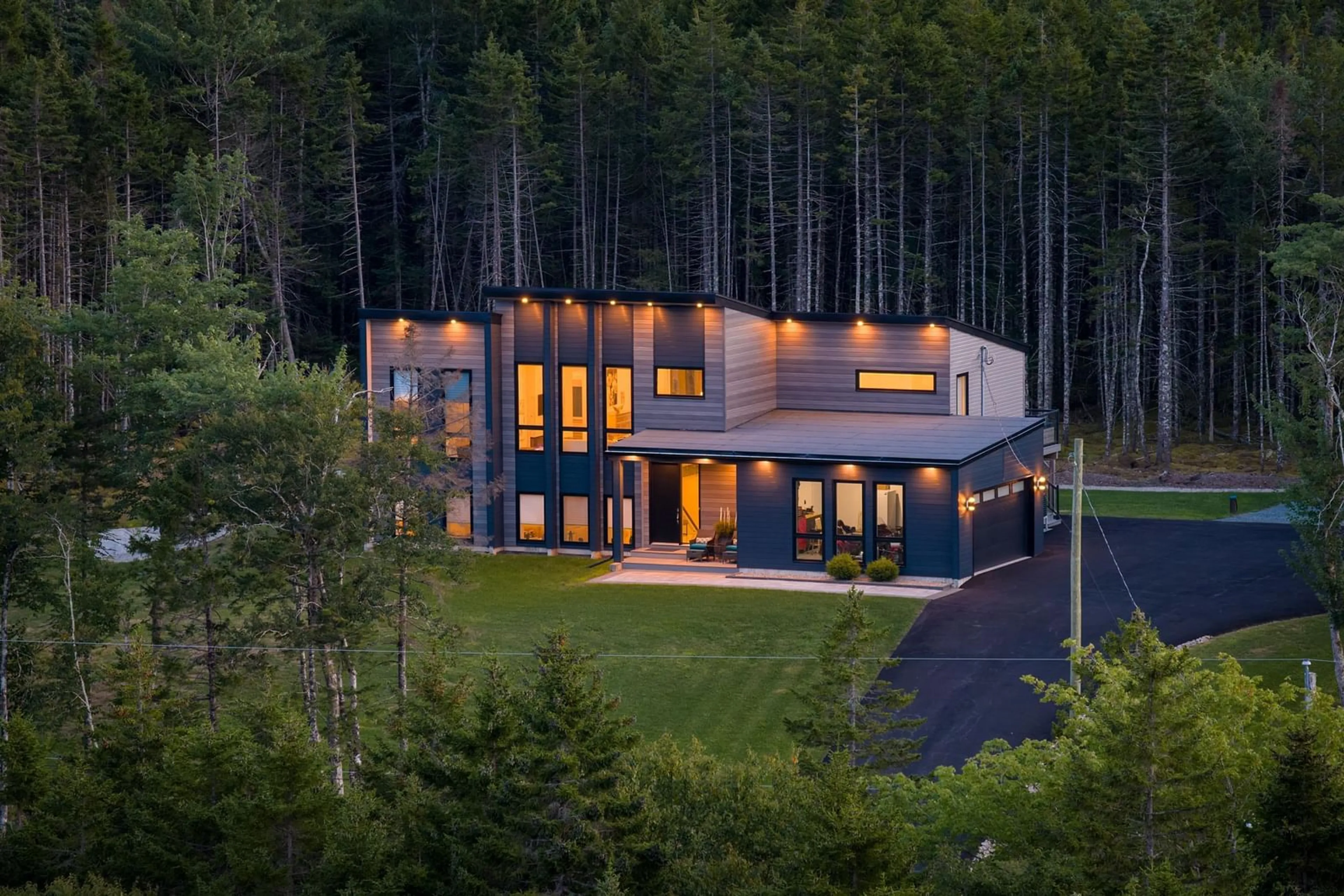 A pic from outside/outdoor area/front of a property/back of a property/a pic from drone, unknown for 1129 Voyageur Way, Hammonds Plains Nova Scotia B4B 0N5