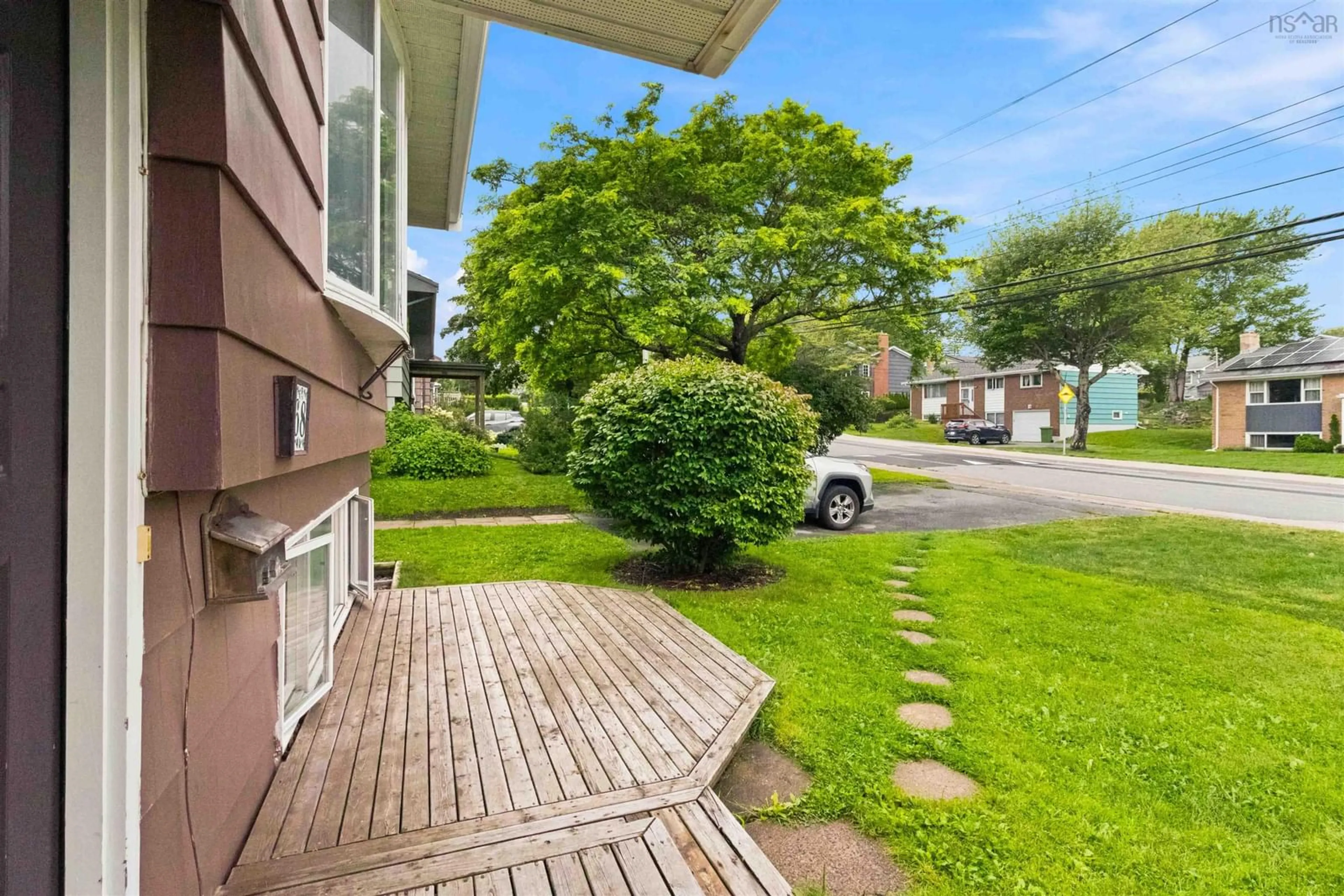 Patio, street for 68 Flamingo Dr, Clayton Park Nova Scotia B3M 1T1