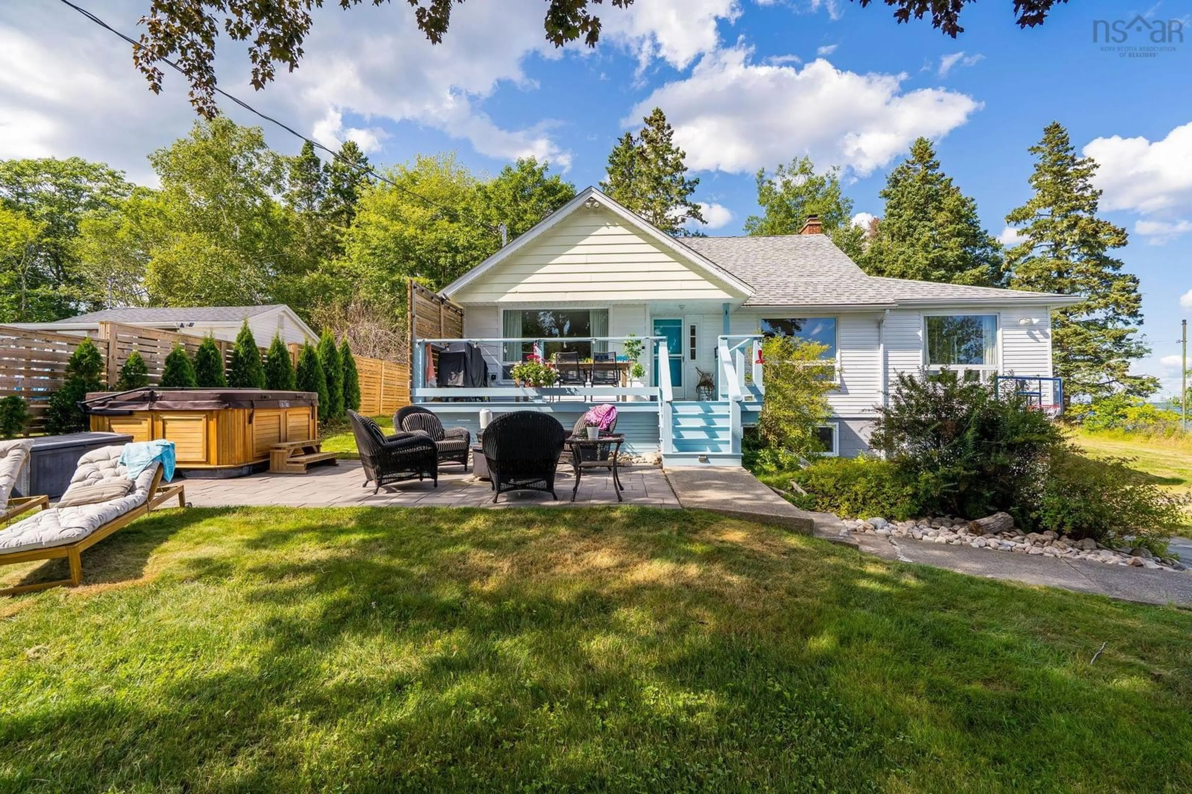 Patio, unknown for 45 Mill Cove Shore Rd, Mill Cove Nova Scotia B0J 1T0