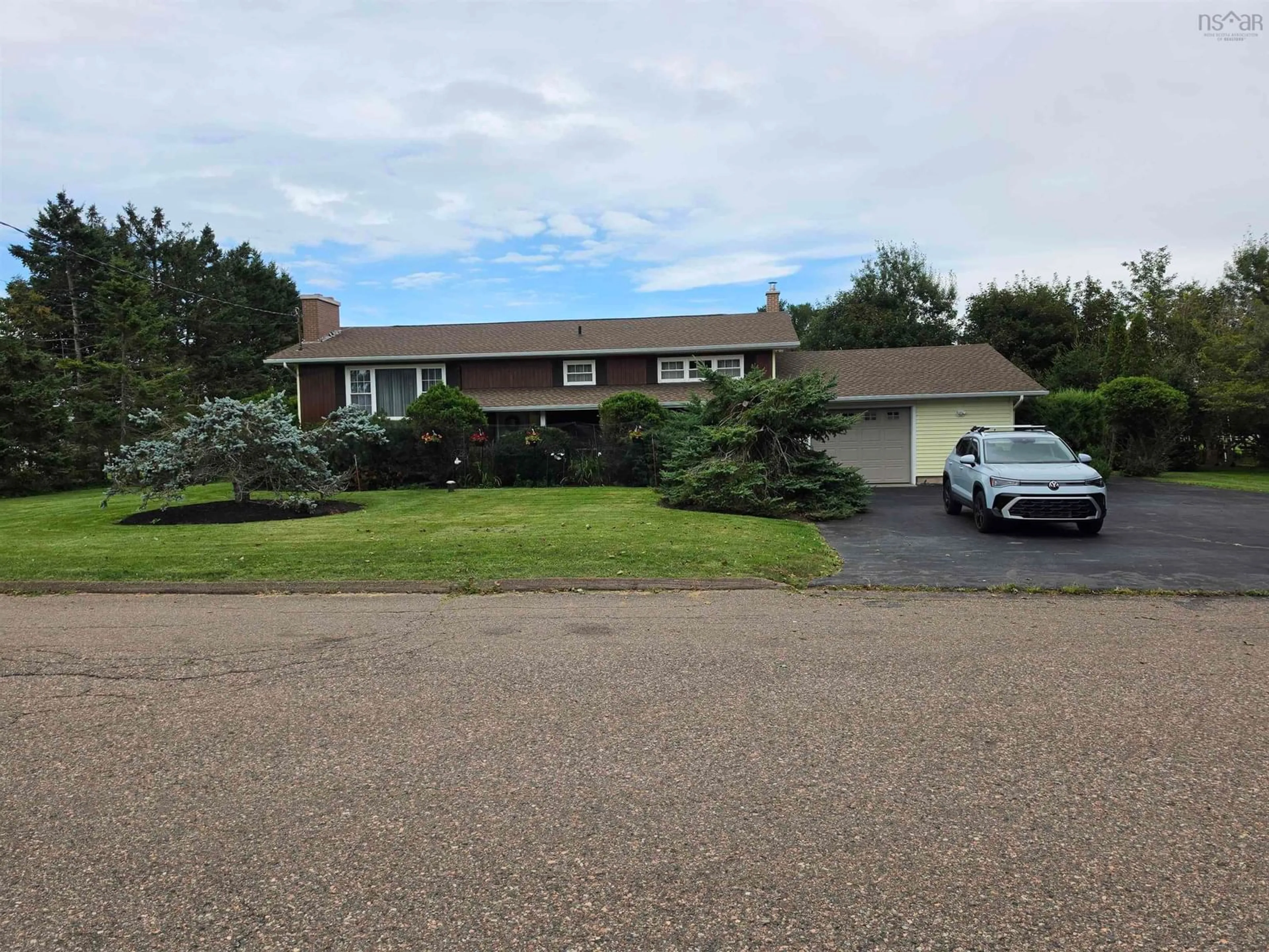 A pic from outside/outdoor area/front of a property/back of a property/a pic from drone, street for 24 Brite Ave, Bible Hill Nova Scotia B2N 5R6