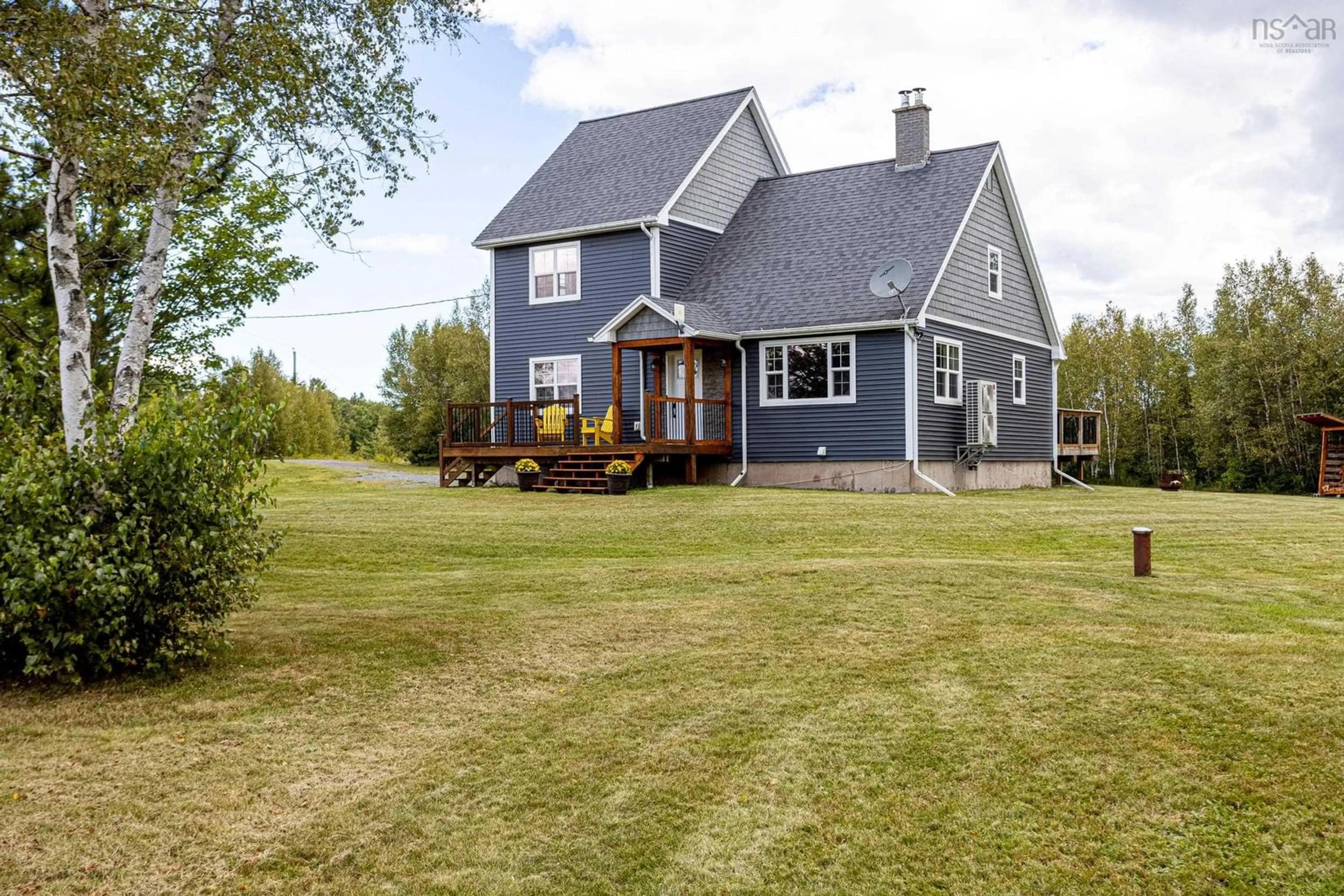 A pic from outside/outdoor area/front of a property/back of a property/a pic from drone, unknown for 168 Highway 307, Lower Wentworth Nova Scotia B0M 1Z0