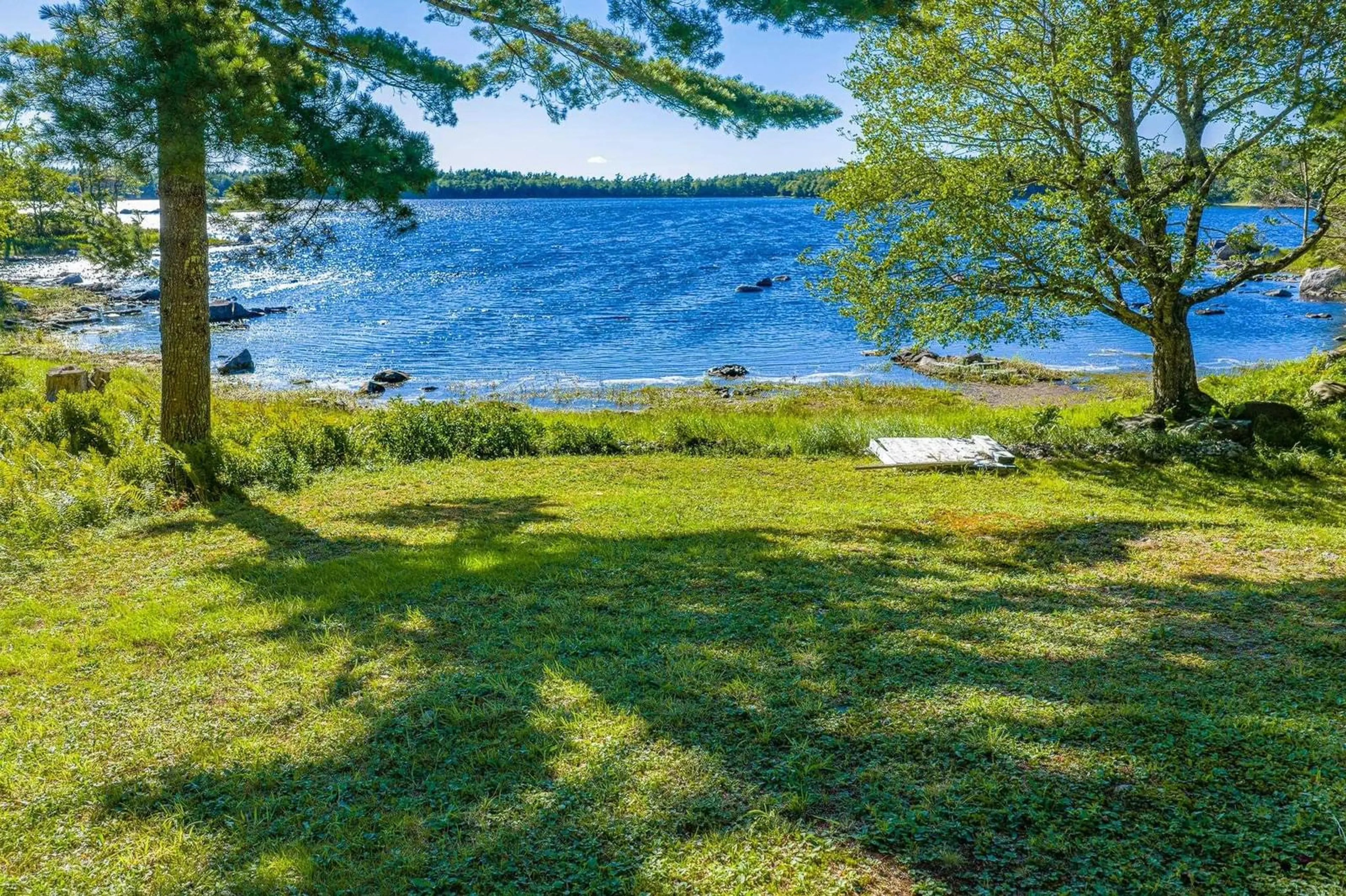 Patio, water/lake/river/ocean view for 4615 203 Hwy, Upper Ohio Nova Scotia B0T 1W0