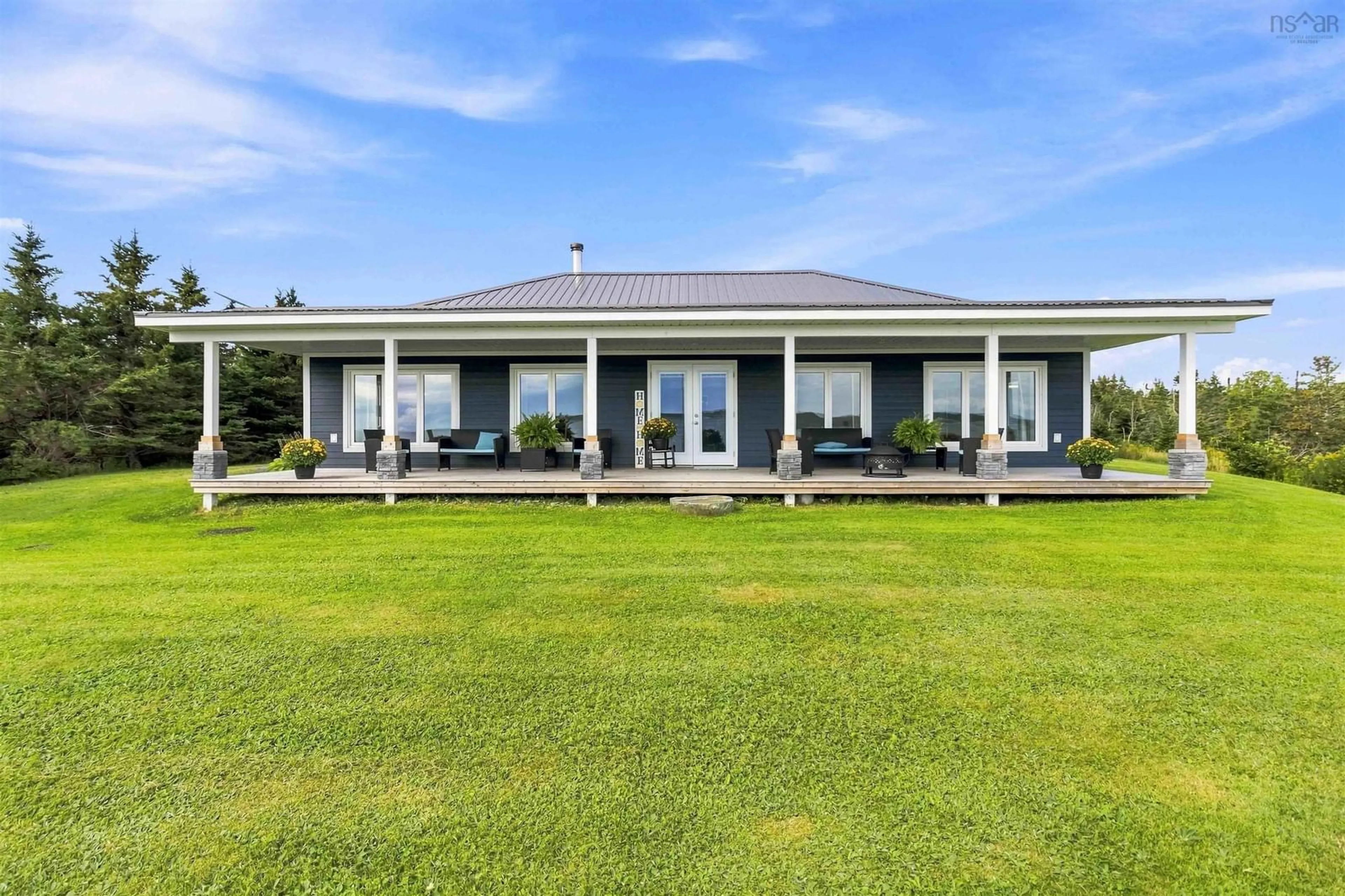 A pic from outside/outdoor area/front of a property/back of a property/a pic from drone, unknown for 201 Southwest Cove Rd, Southwest Cove Nova Scotia B0J 2L0