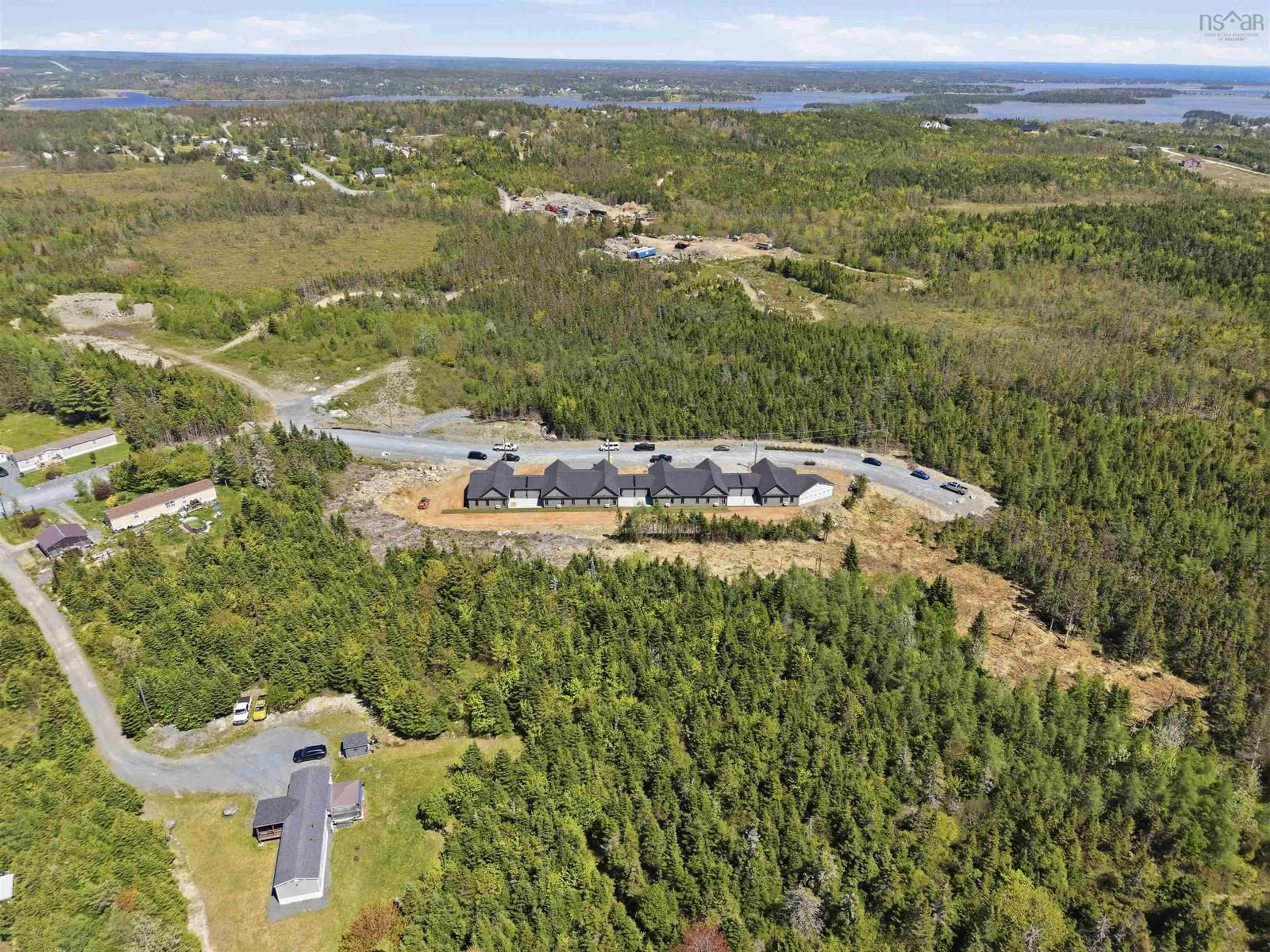 A pic from outside/outdoor area/front of a property/back of a property/a pic from drone, unknown for 87 Radmer Dr #5, West Chezzetcook Nova Scotia B0J 2L0