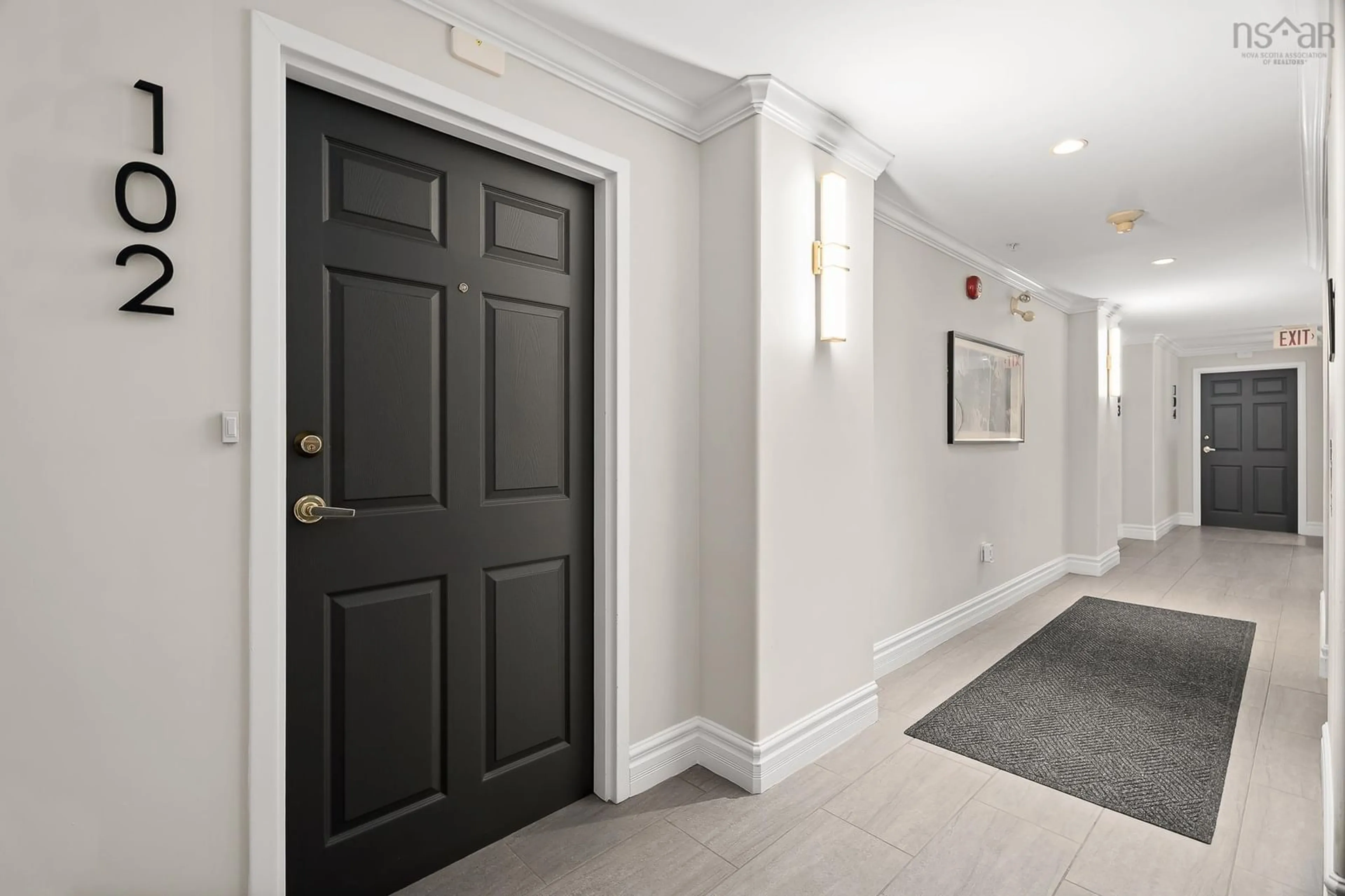 Indoor foyer for 50 Waterfront Dr #102, Bedford Nova Scotia B4A 4H3