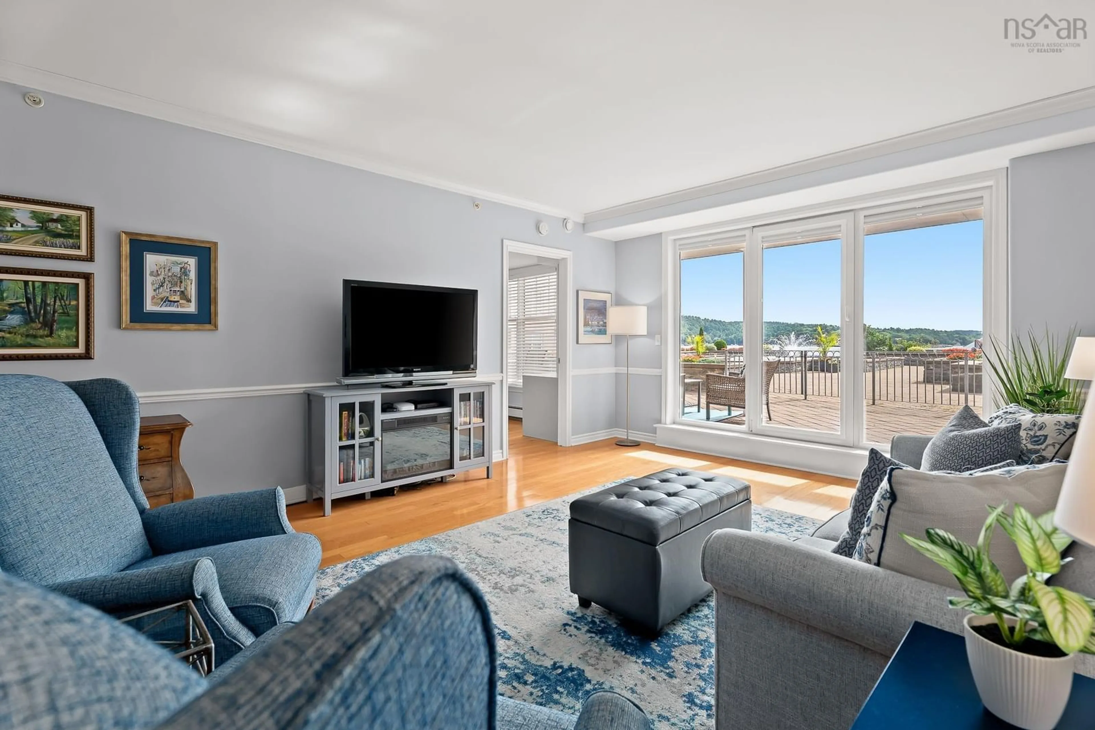 Living room with furniture, unknown for 50 Waterfront Dr #102, Bedford Nova Scotia B4A 4H3
