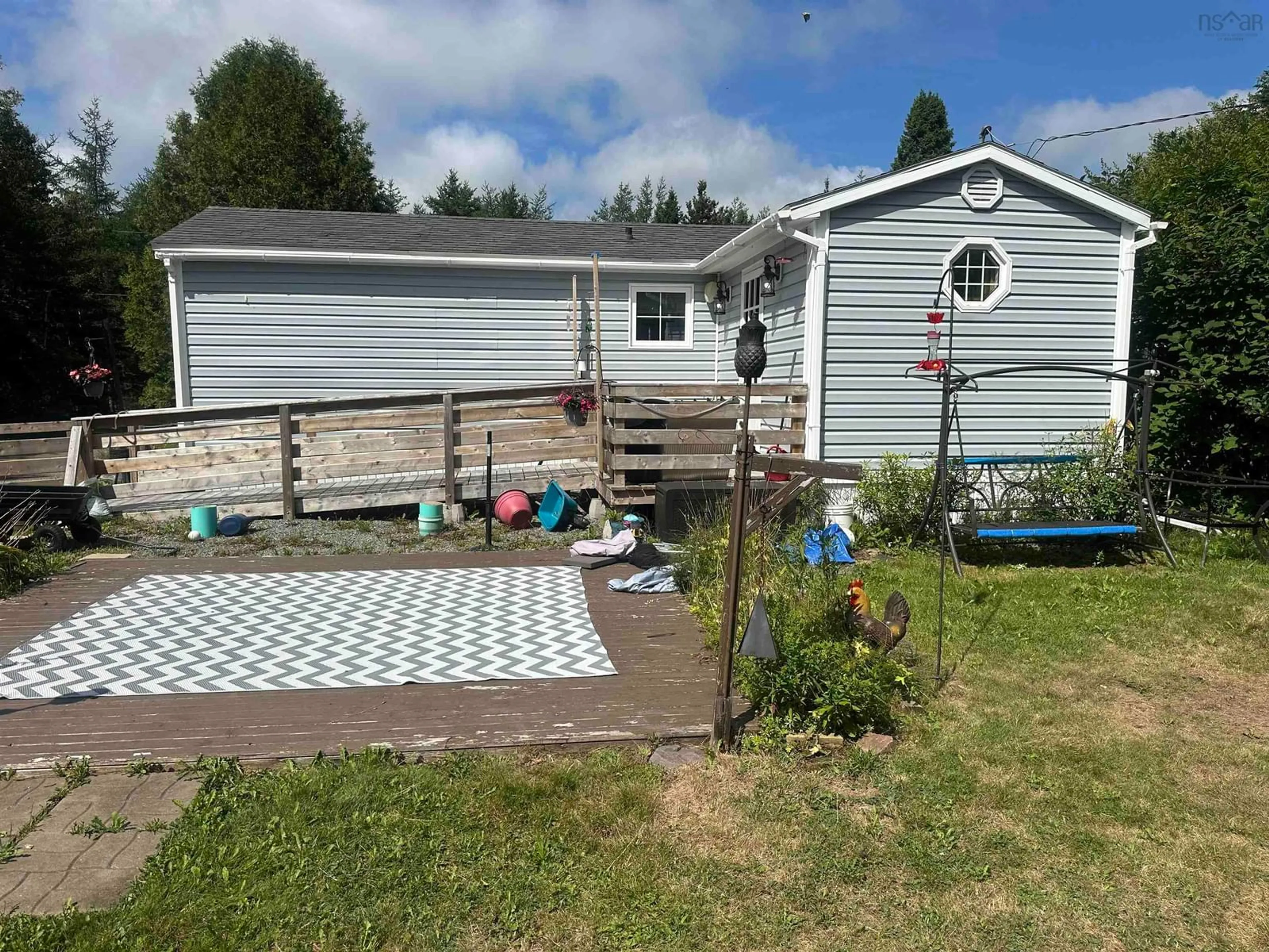 A pic from outside/outdoor area/front of a property/back of a property/a pic from drone, unknown for 796 Highway 105, Lexington Nova Scotia B9A 1T2