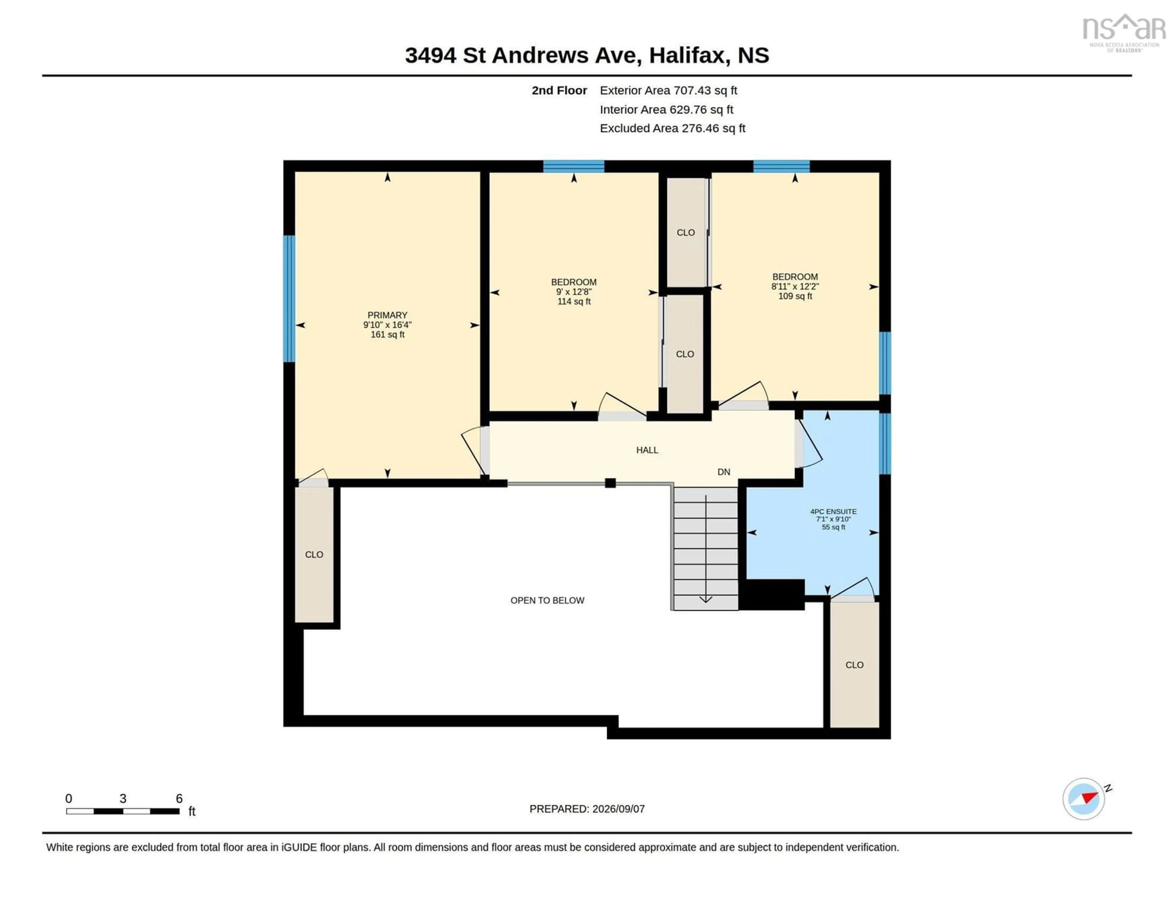 Floor plan for 3494 St Andrews Ave, Halifax Nova Scotia B3L 3Y1