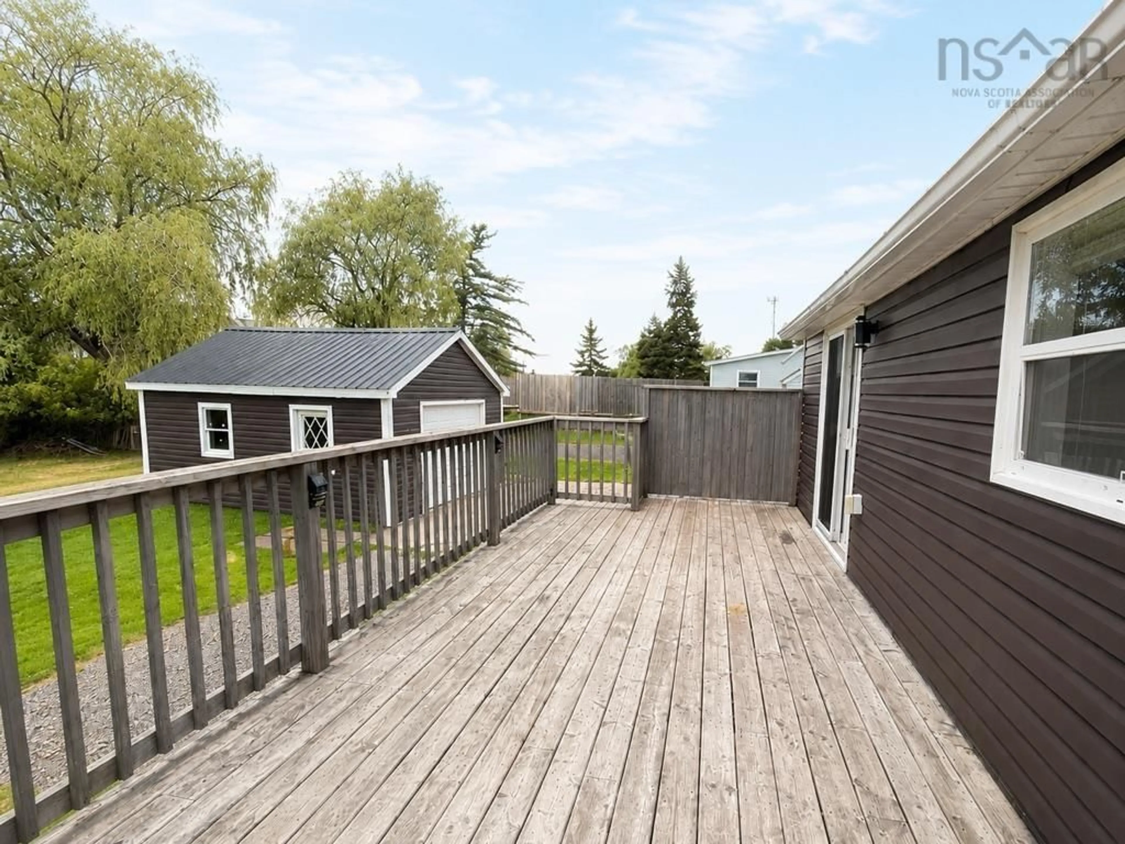 Patio, street for 43 Johnson Ave, Bible Hill Nova Scotia B2N 4M3
