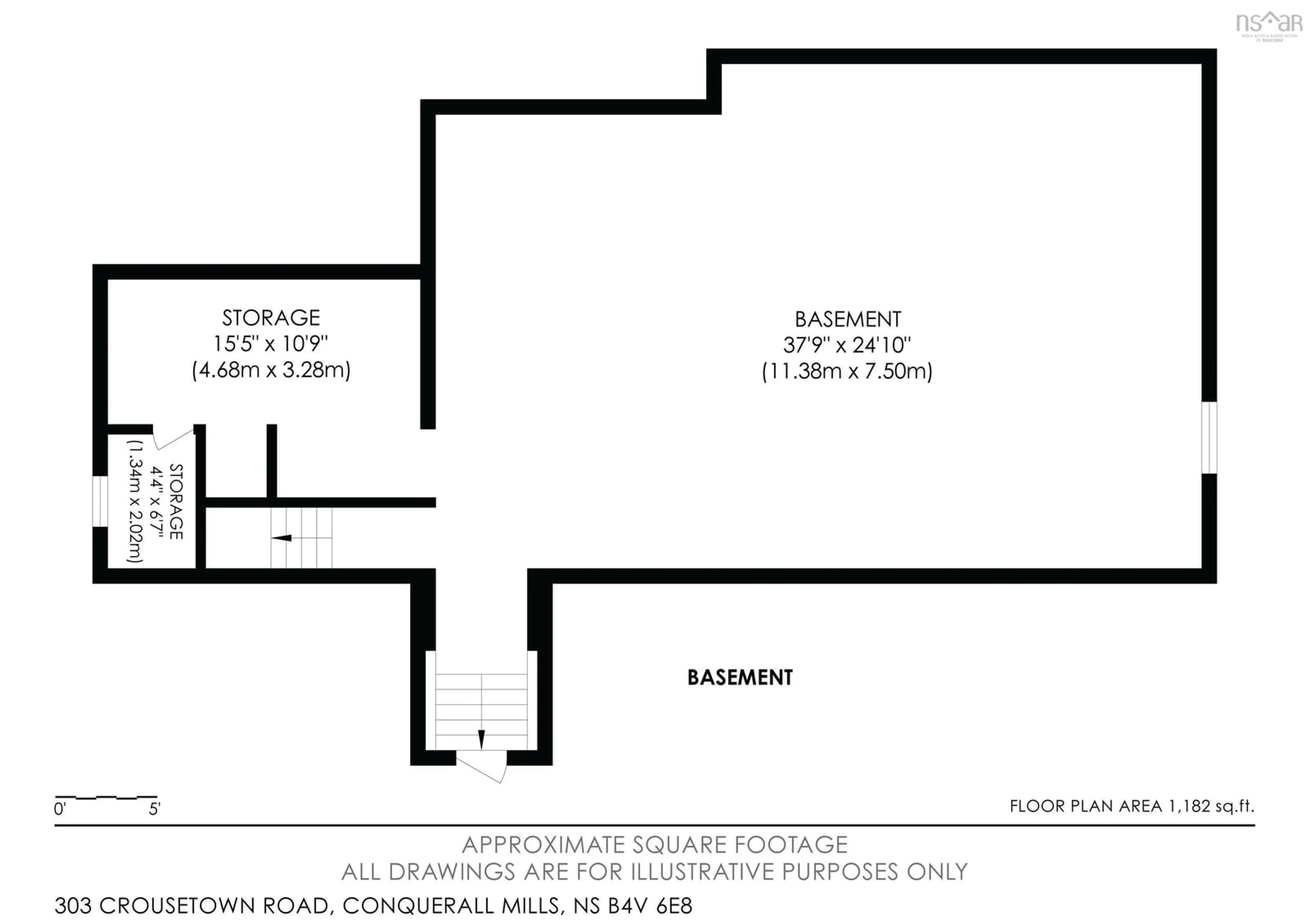 Floor plan for 303 Crousetown Rd, Conquerall Mills Nova Scotia B4V 6E8
