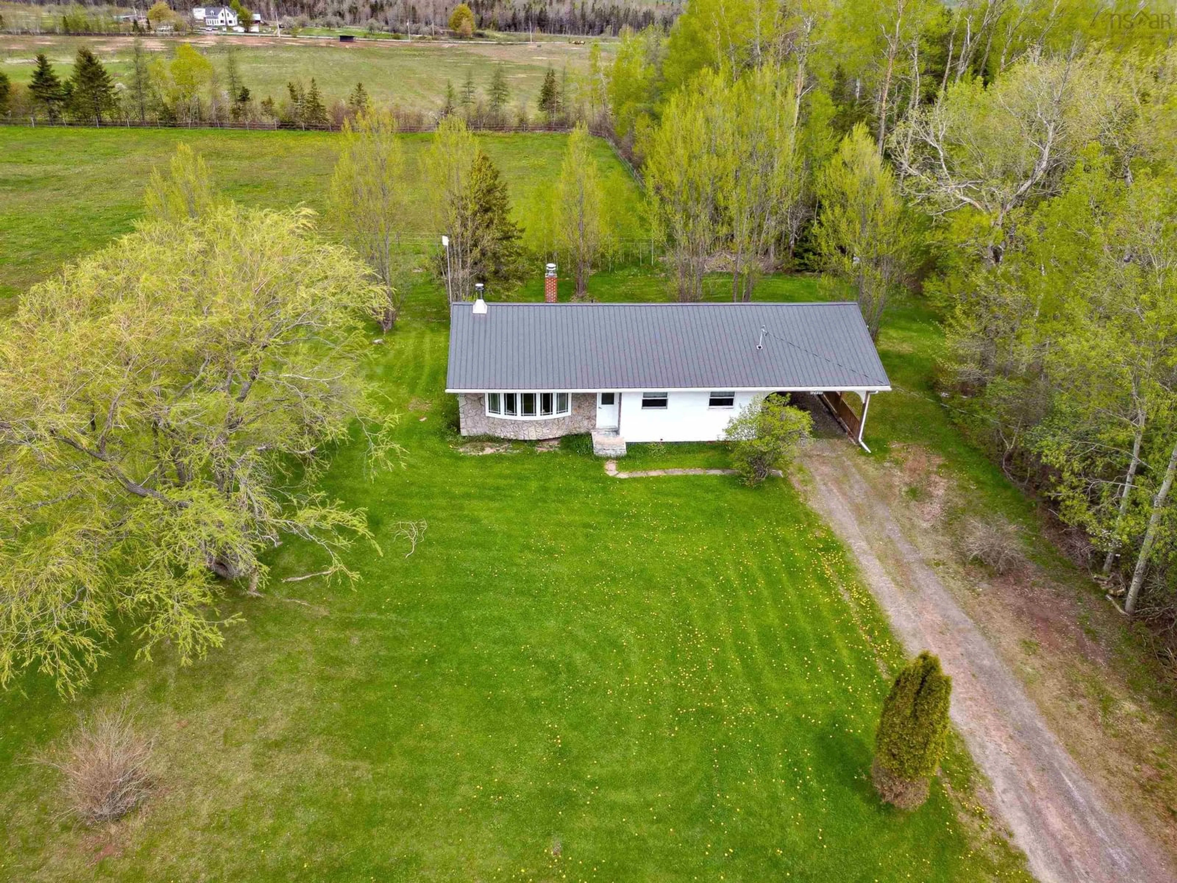 A pic from outside/outdoor area/front of a property/back of a property/a pic from drone, unknown for 12407 Highway 4, Wentworth Nova Scotia B0M 1Z0