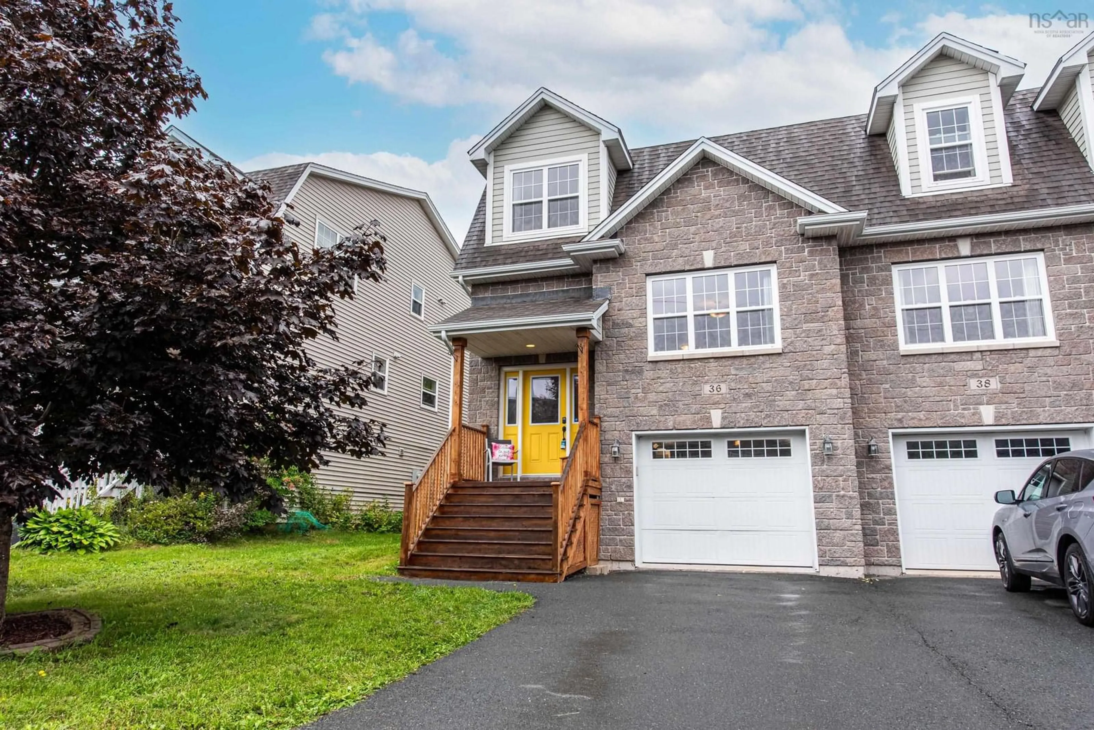 Home with vinyl exterior material, street for 36 Lasalle Crt, West Bedford Nova Scotia B4B 0H8