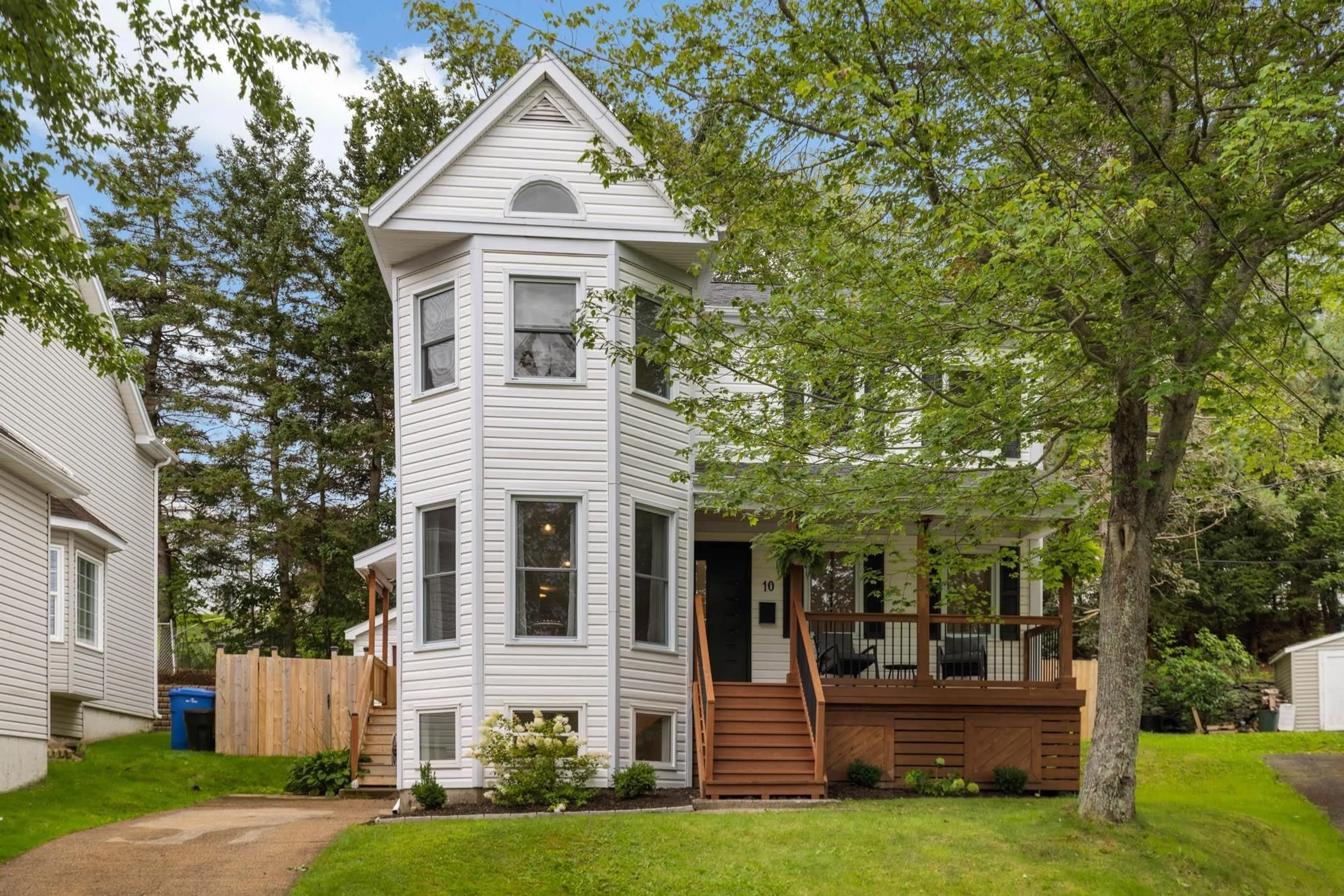 Home with vinyl exterior material, street for 10 Foxgrove Lane, Dartmouth Nova Scotia B2Y 4N8
