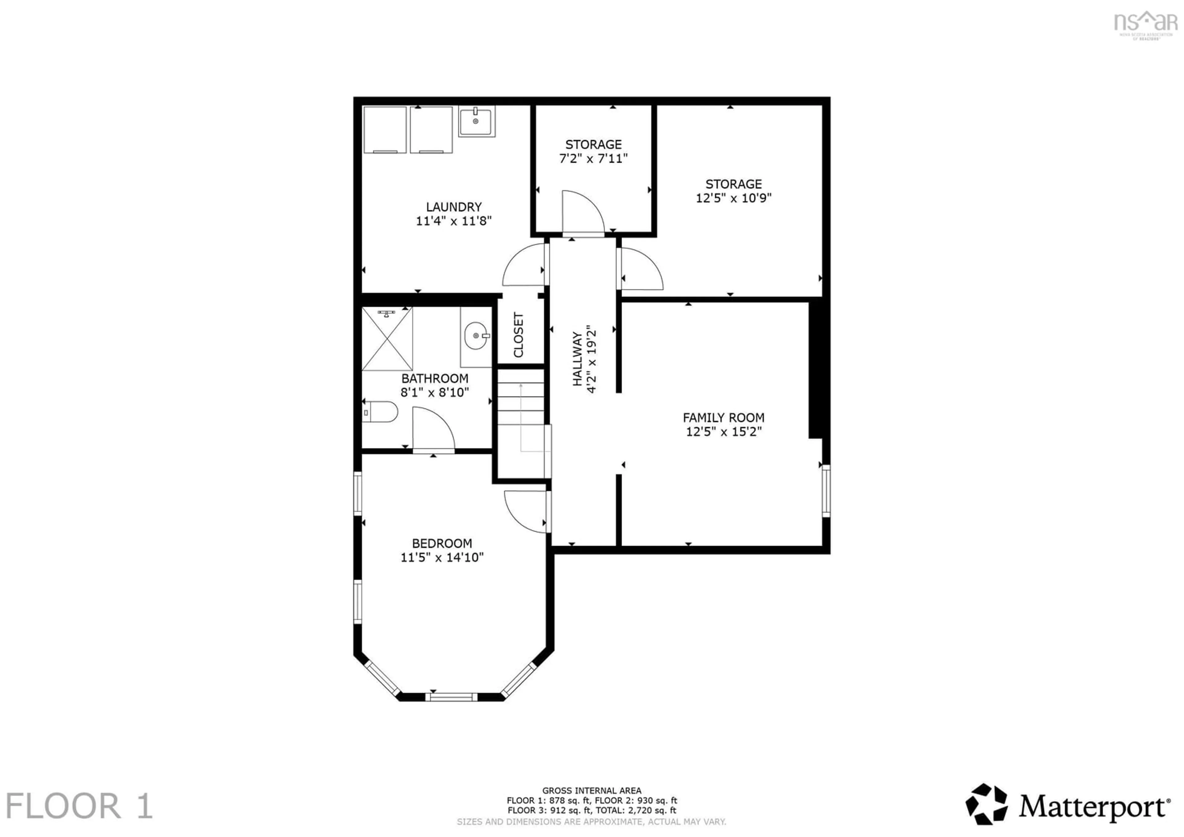 Floor plan for 10 Foxgrove Lane, Dartmouth Nova Scotia B2Y 4N8