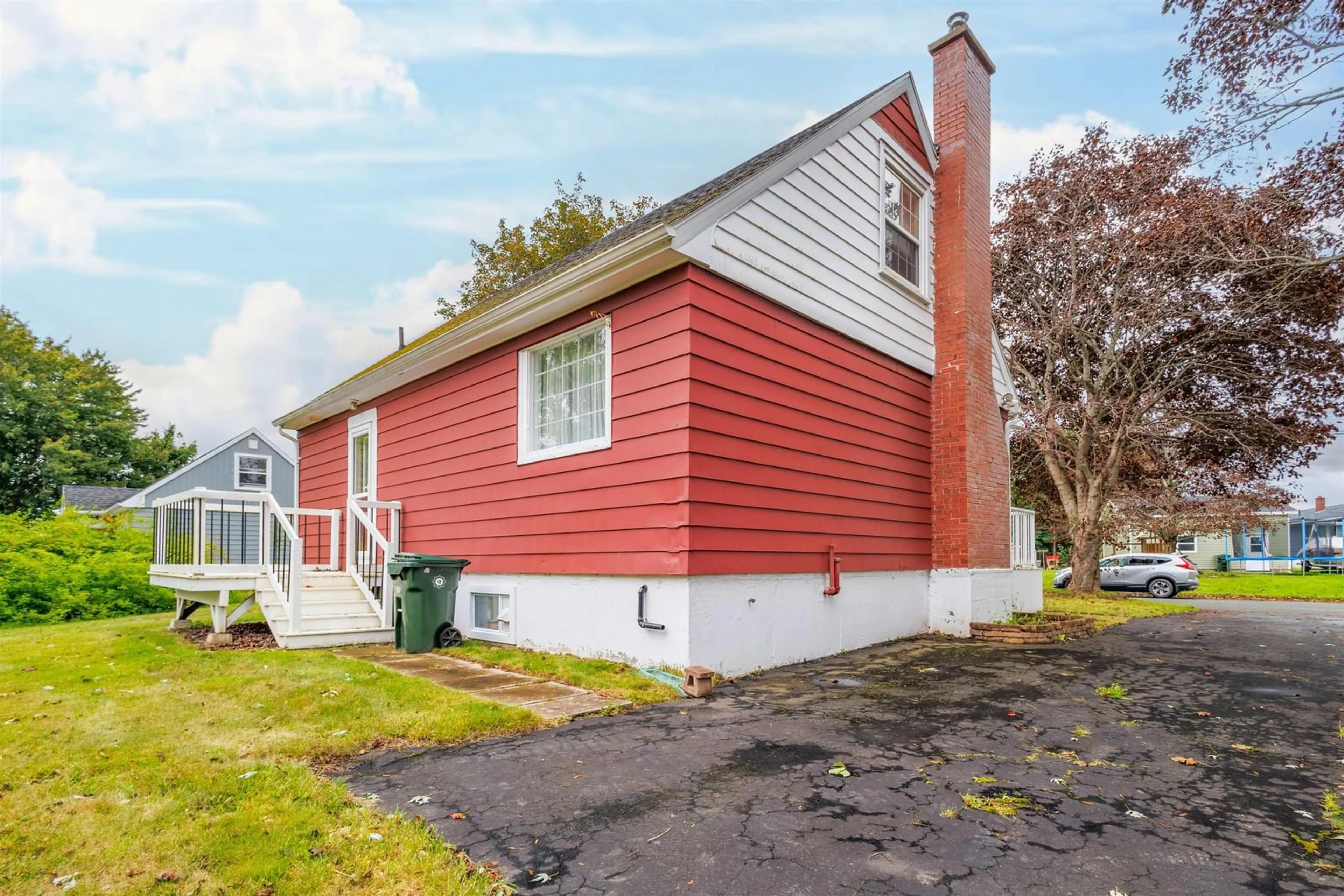 Home with vinyl exterior material, street for 11 Leeside Dr, Coxheath Nova Scotia B1R 1S5