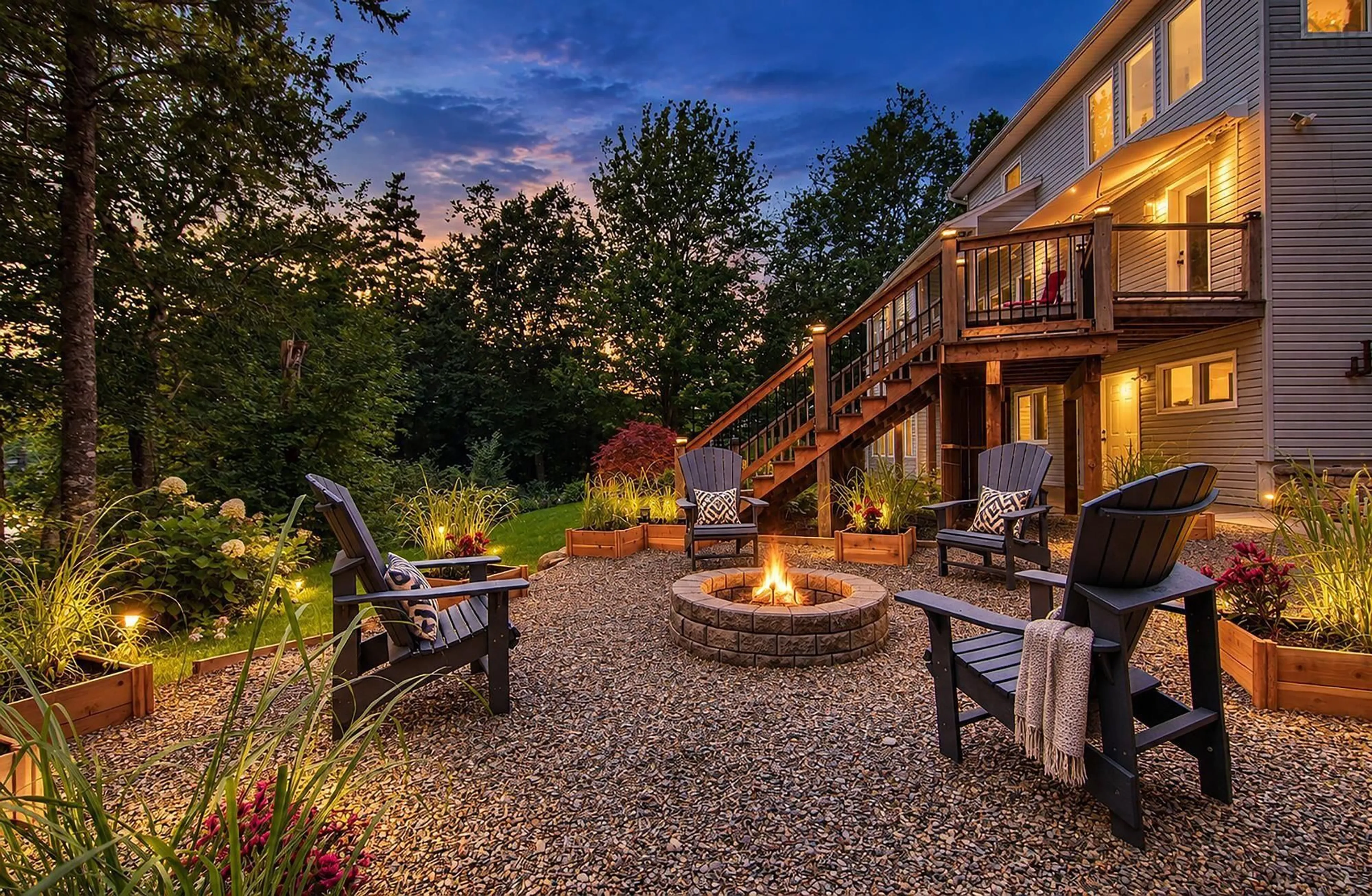 Patio, water/lake/river/ocean view for 158 Thompson Run, Hammonds Plains Nova Scotia B4B 1T7