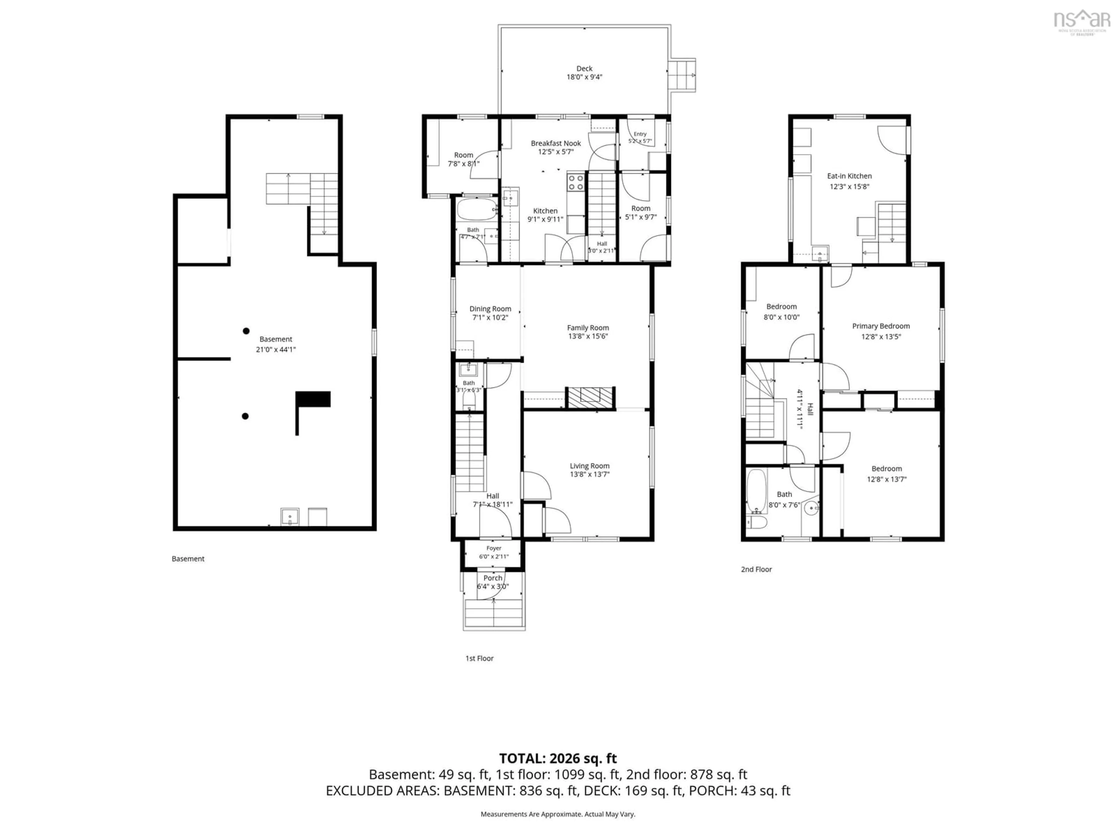 Floor plan for 28 Arlington Pl, Truro Nova Scotia B2N 3T7