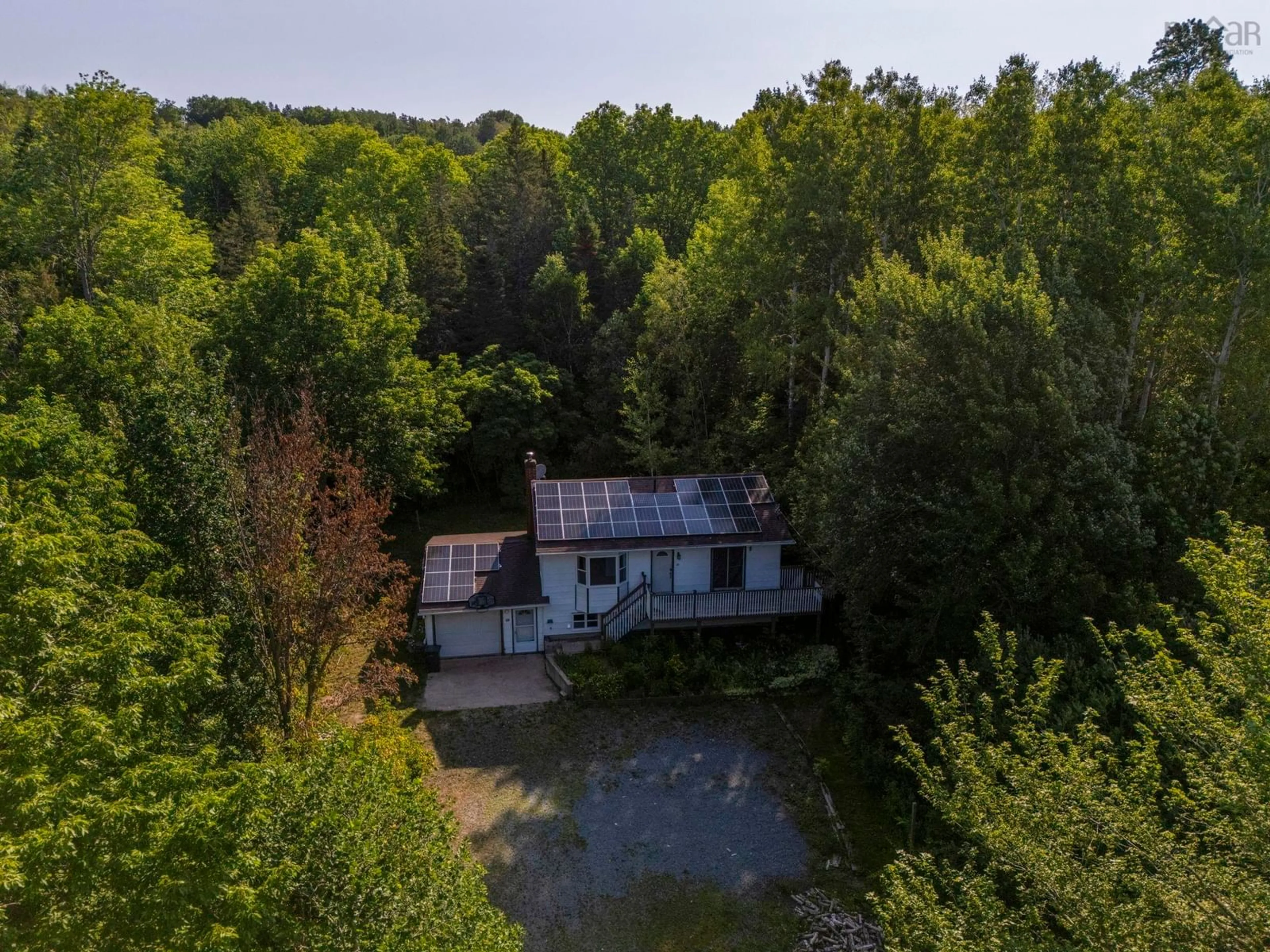 A pic from outside/outdoor area/front of a property/back of a property/a pic from drone, unknown for 40 Mount Hanley Rd, South Williamston Nova Scotia B0P 1S0